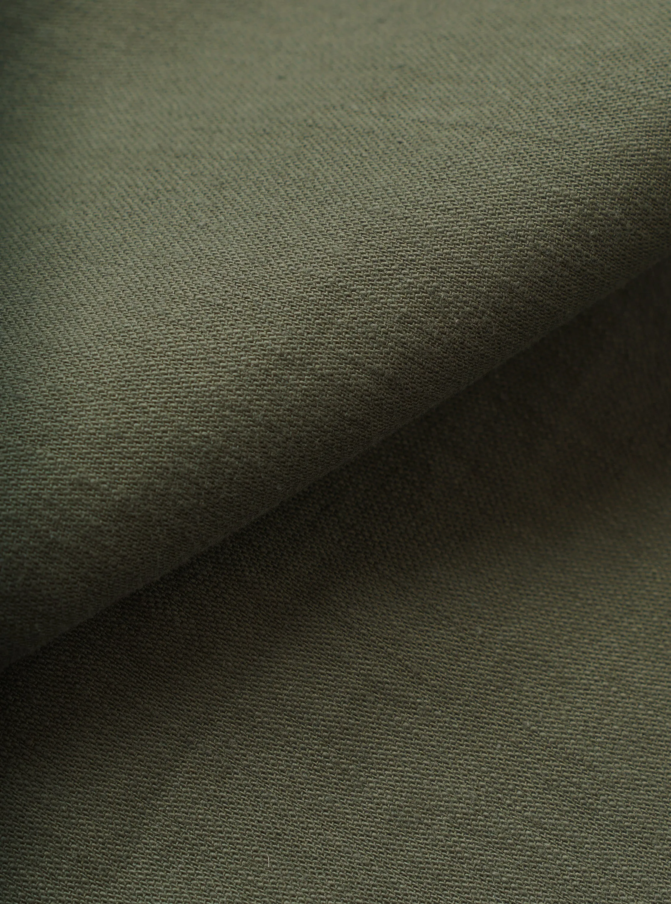 Olive Slub Sateen Fatigue Shirt sold by Universal Works product image thumbnail 2
