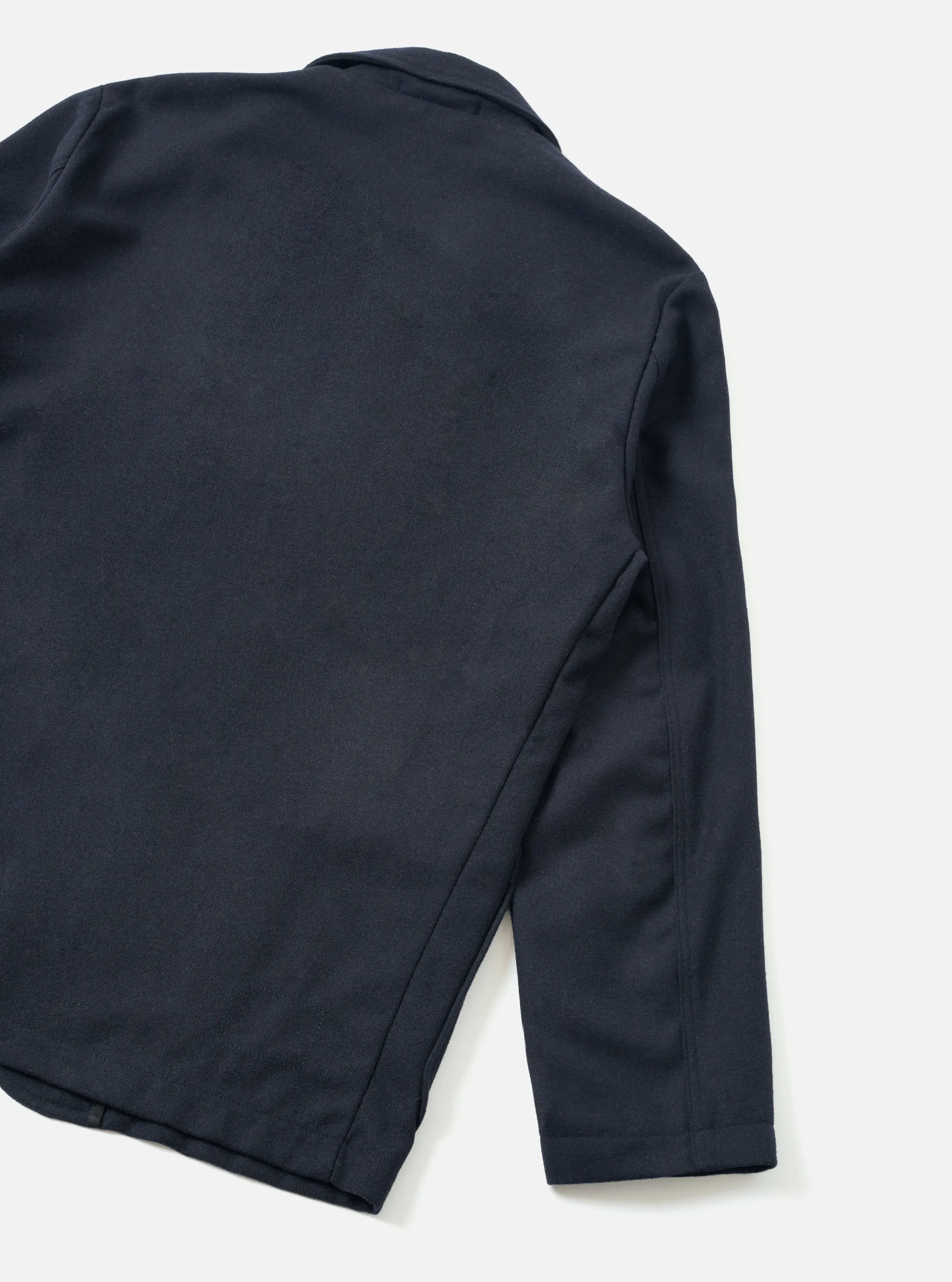 Dark Navy Dublin Wool Mix Two Button Jacket sold by Universal Works product image thumbnail 3