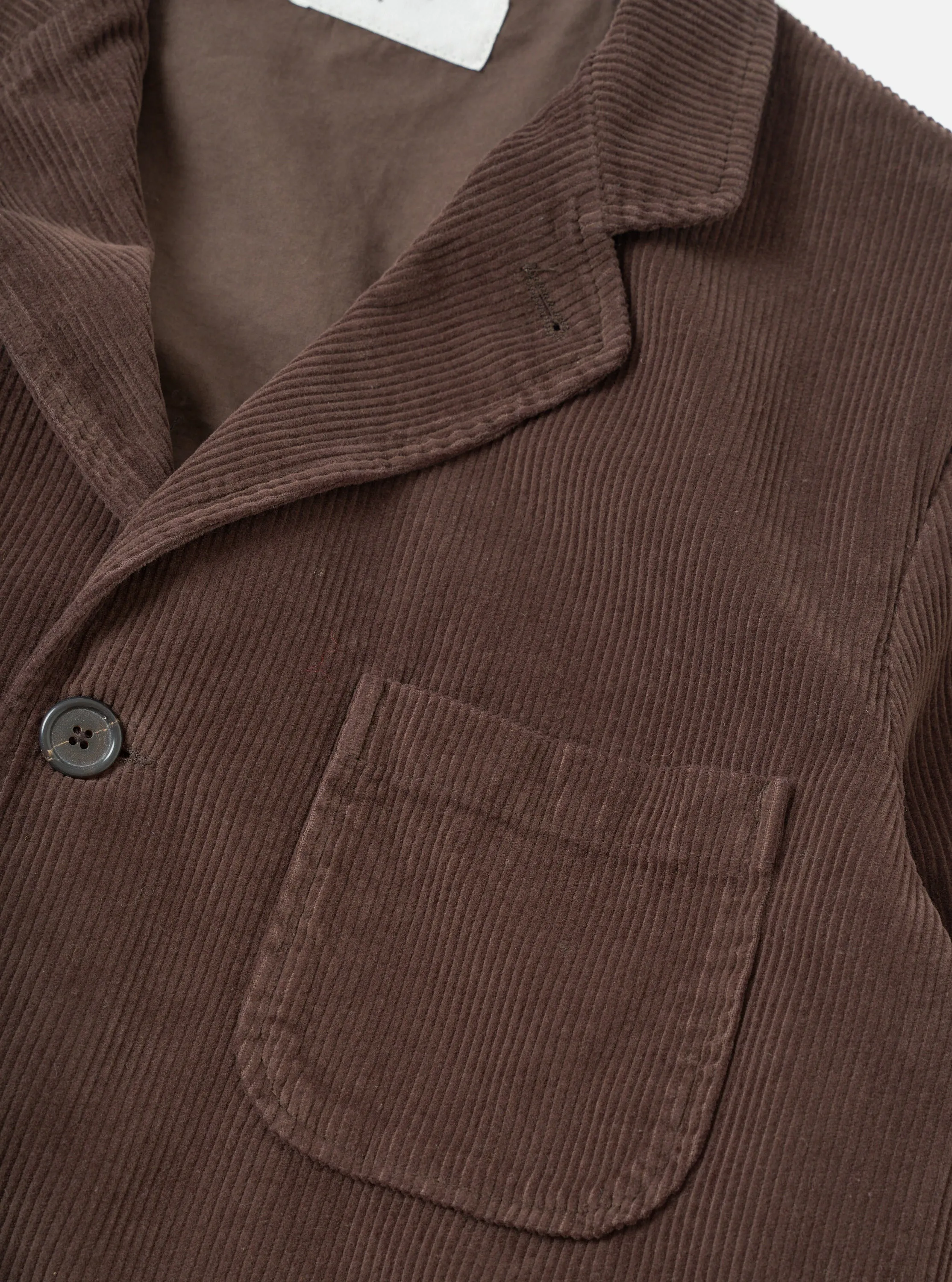Cacao Cord Three Button Jacket sold by Universal Works product image thumbnail 4
