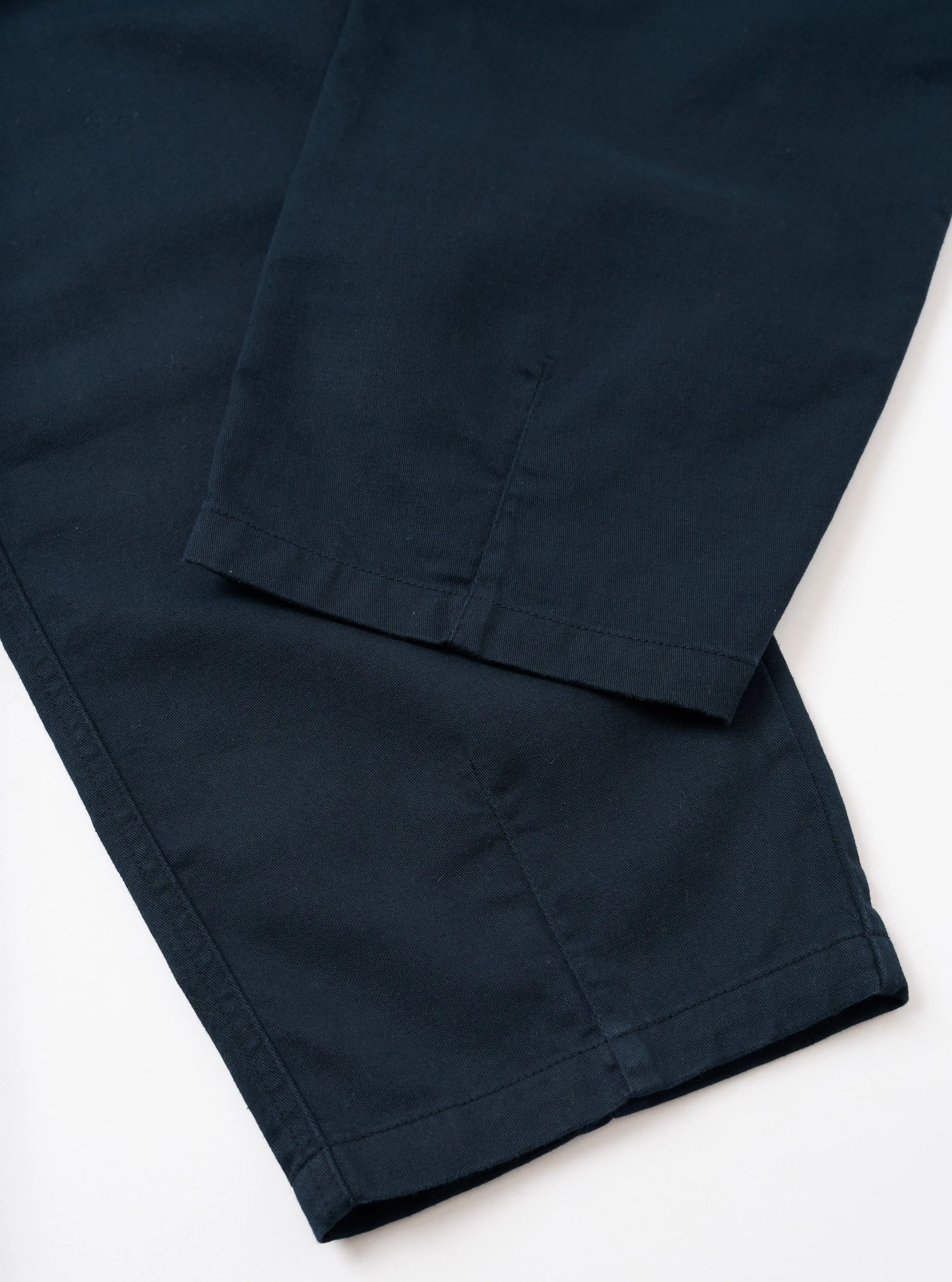 Navy Slub Sateen Utility Pant sold by Universal Works product image thumbnail 4