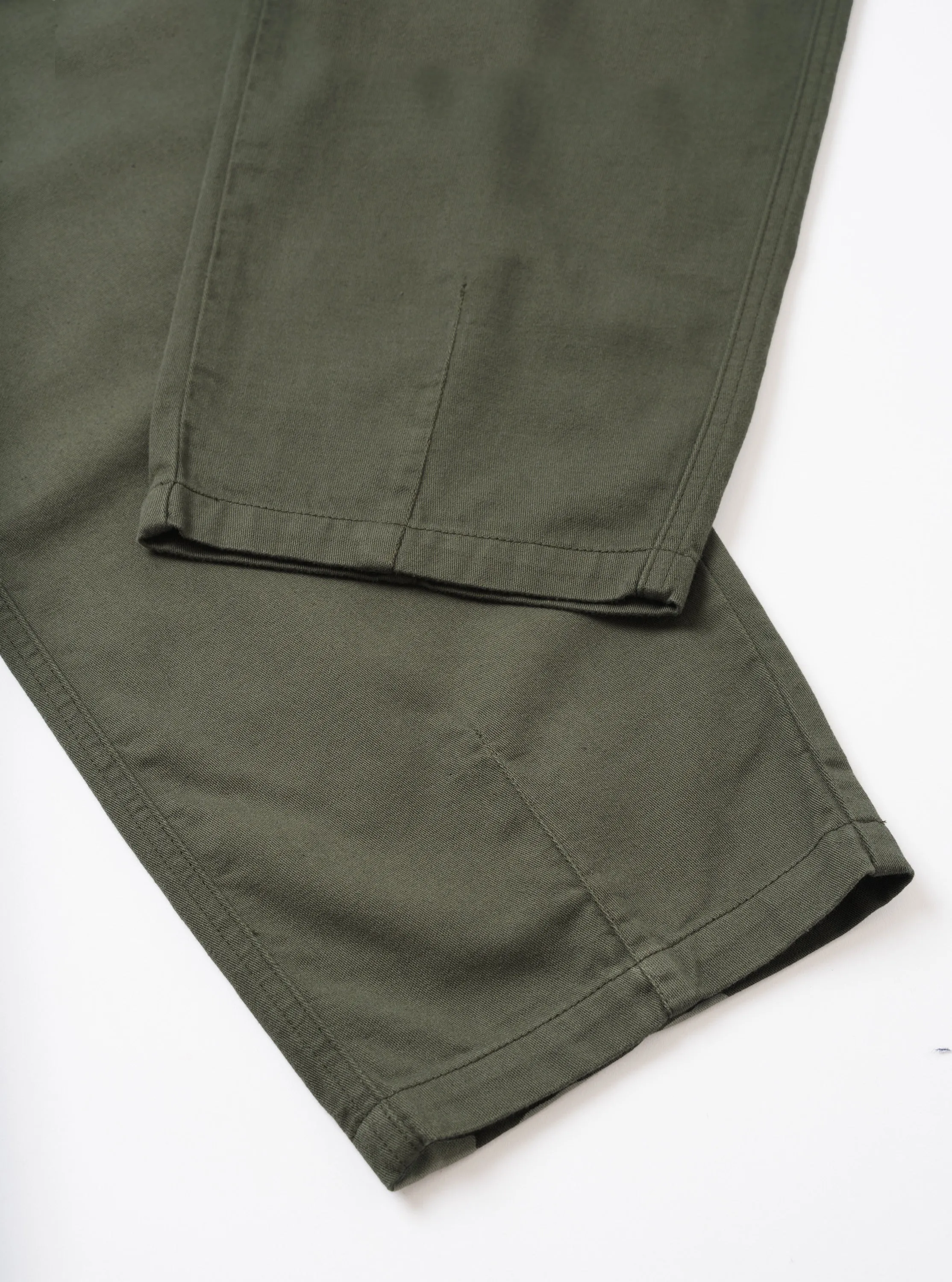 Olive Slub Sateen Utility Pant sold by Universal Works product image thumbnail 4