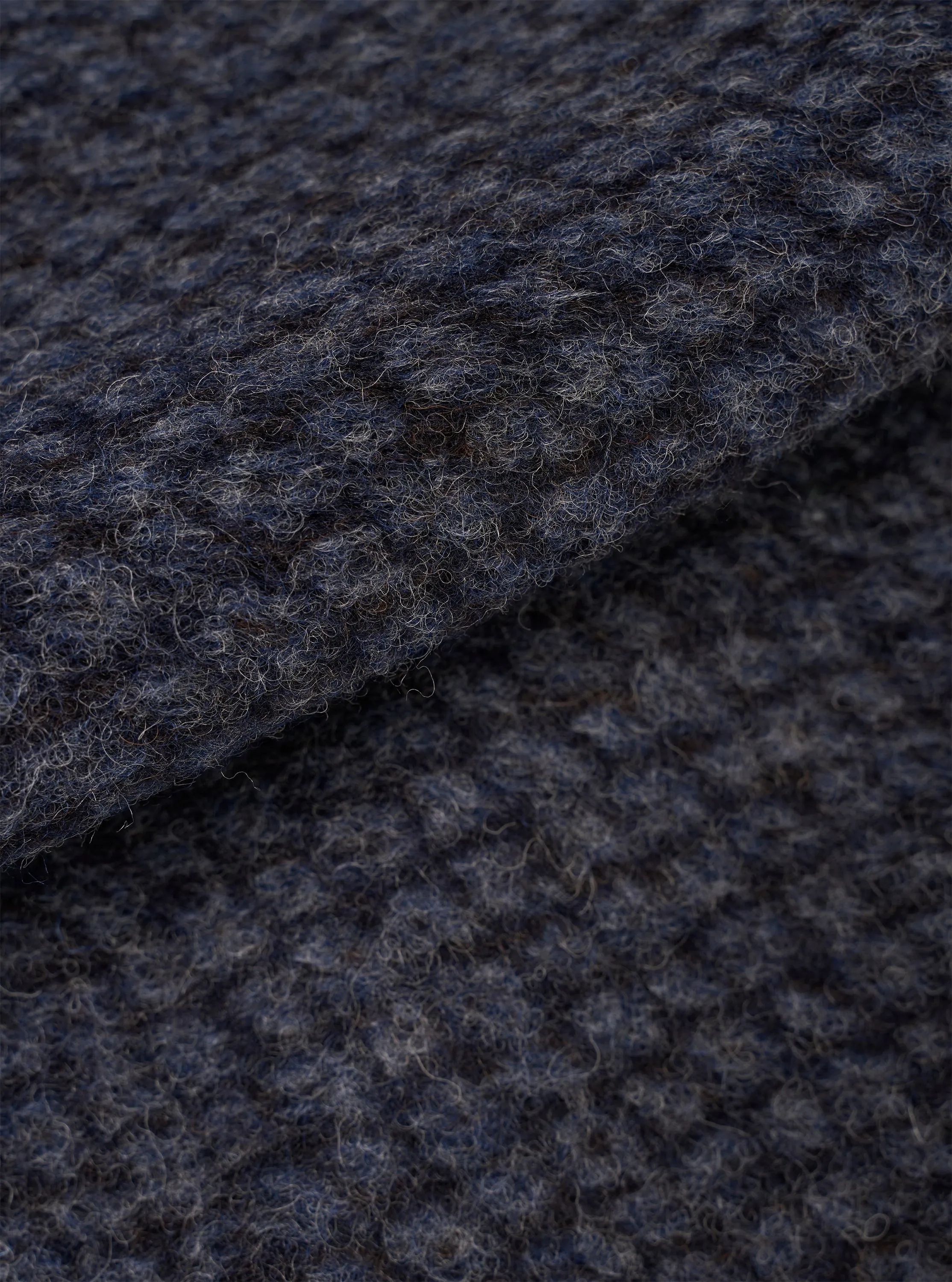 Charcoal Diamond Fleece Cardigan sold by Universal Works product image thumbnail 2