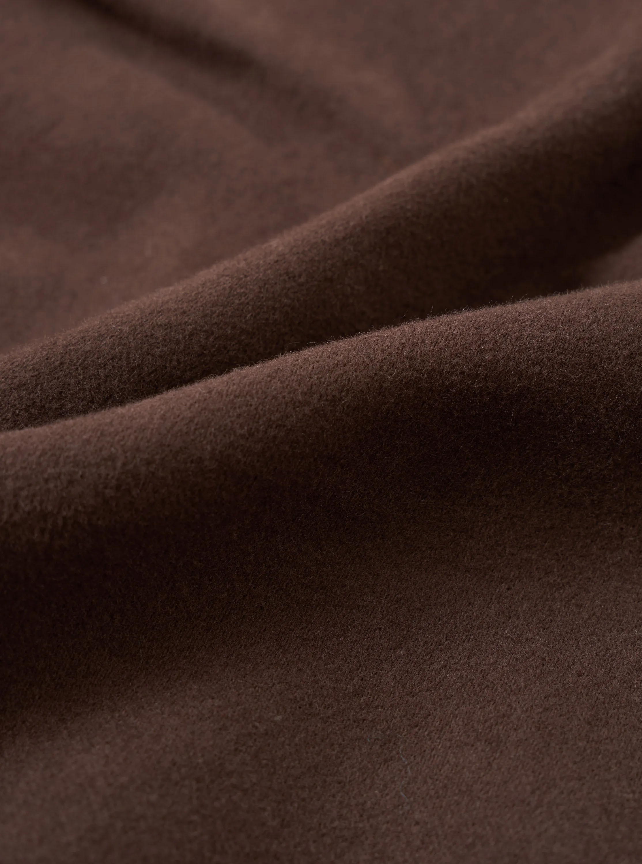 Brown Comfort Moleskin Pleated Track Pant sold by Universal Works product image thumbnail 2