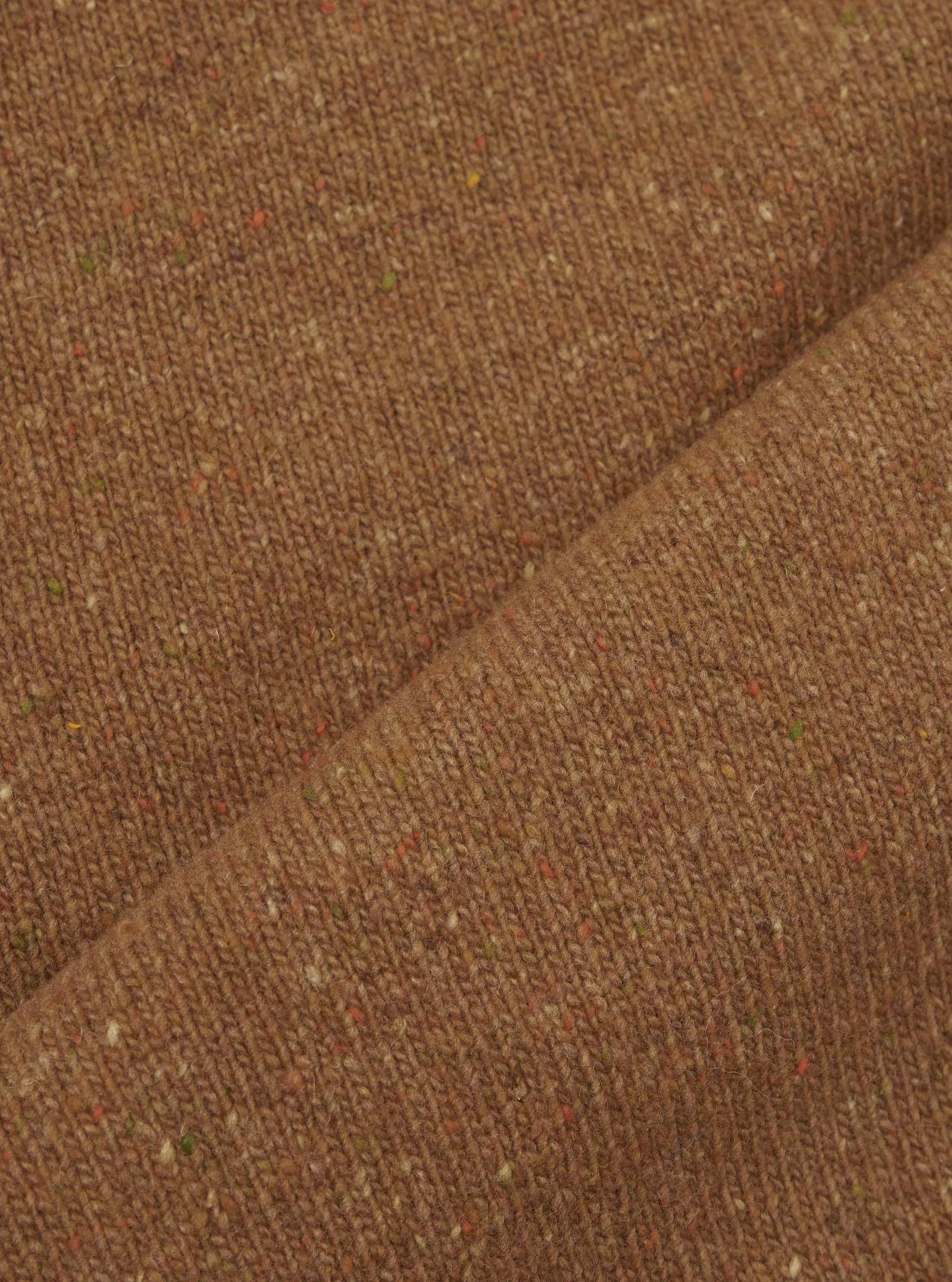 Brown Wool Fleck Sweater Vest sold by Universal Works product image thumbnail 2