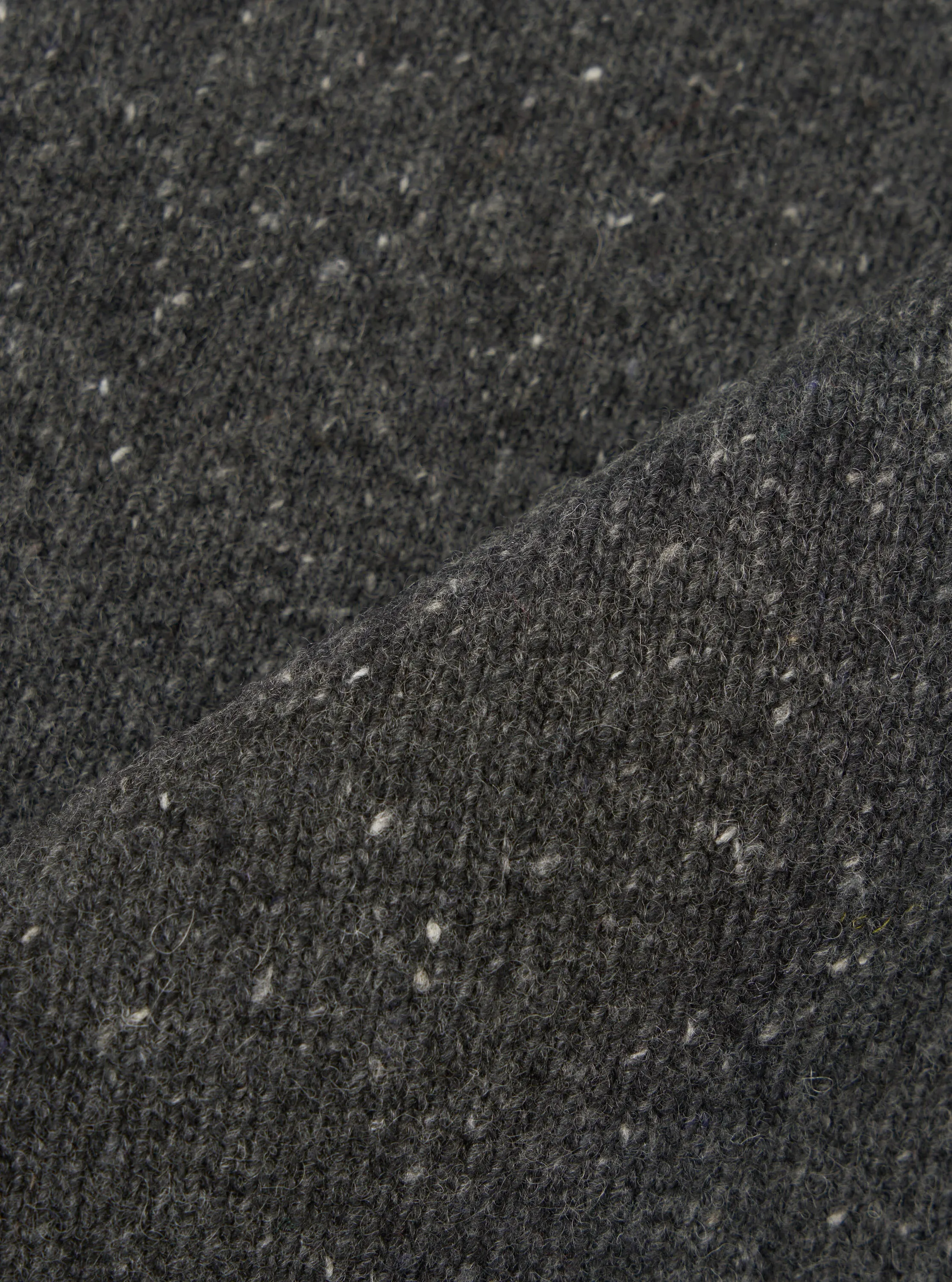 Black Wool Fleck Sweater Vest sold by Universal Works product image thumbnail 2