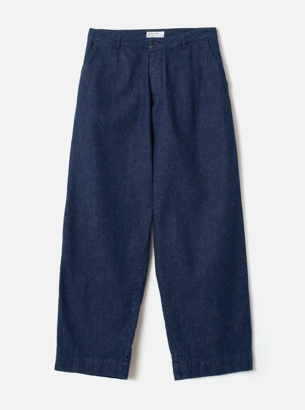Indigo Future Denim Grad Chino made by Universal Works