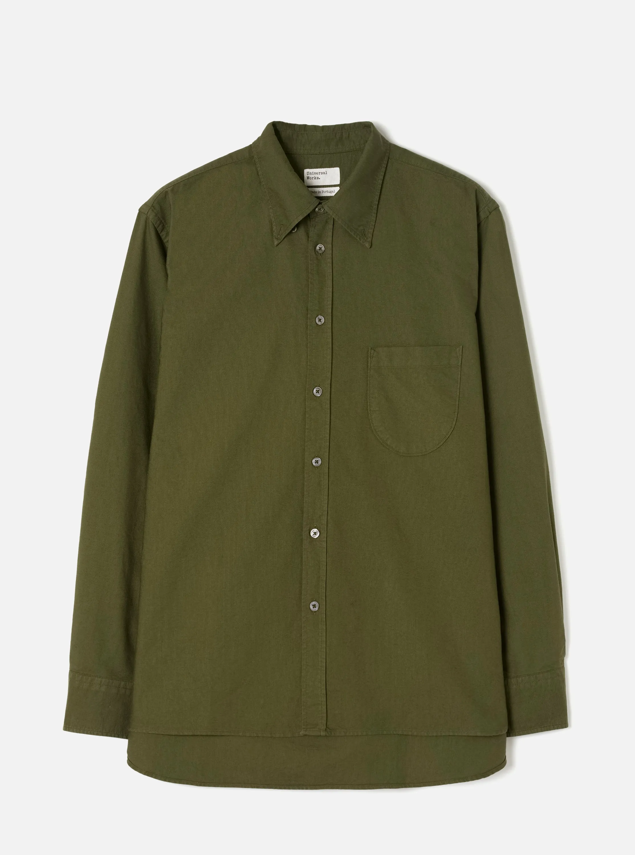 Olive R.Oxford Lazy Day Shirt sold by Universal Works
