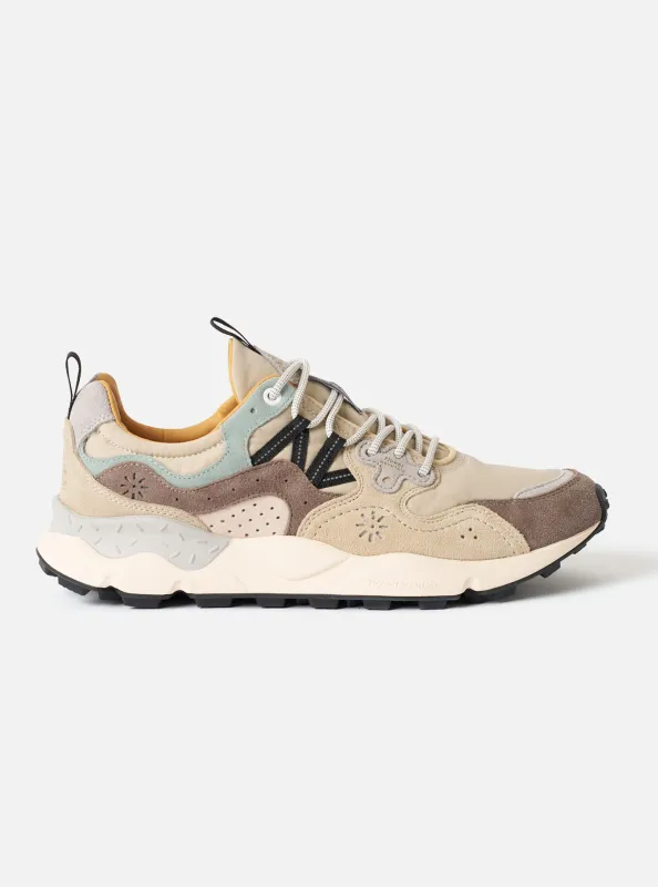 Flower Mountain Sand/Beige/Taupe Cow Velour Yamano 3 Uni made by Flower Mountain