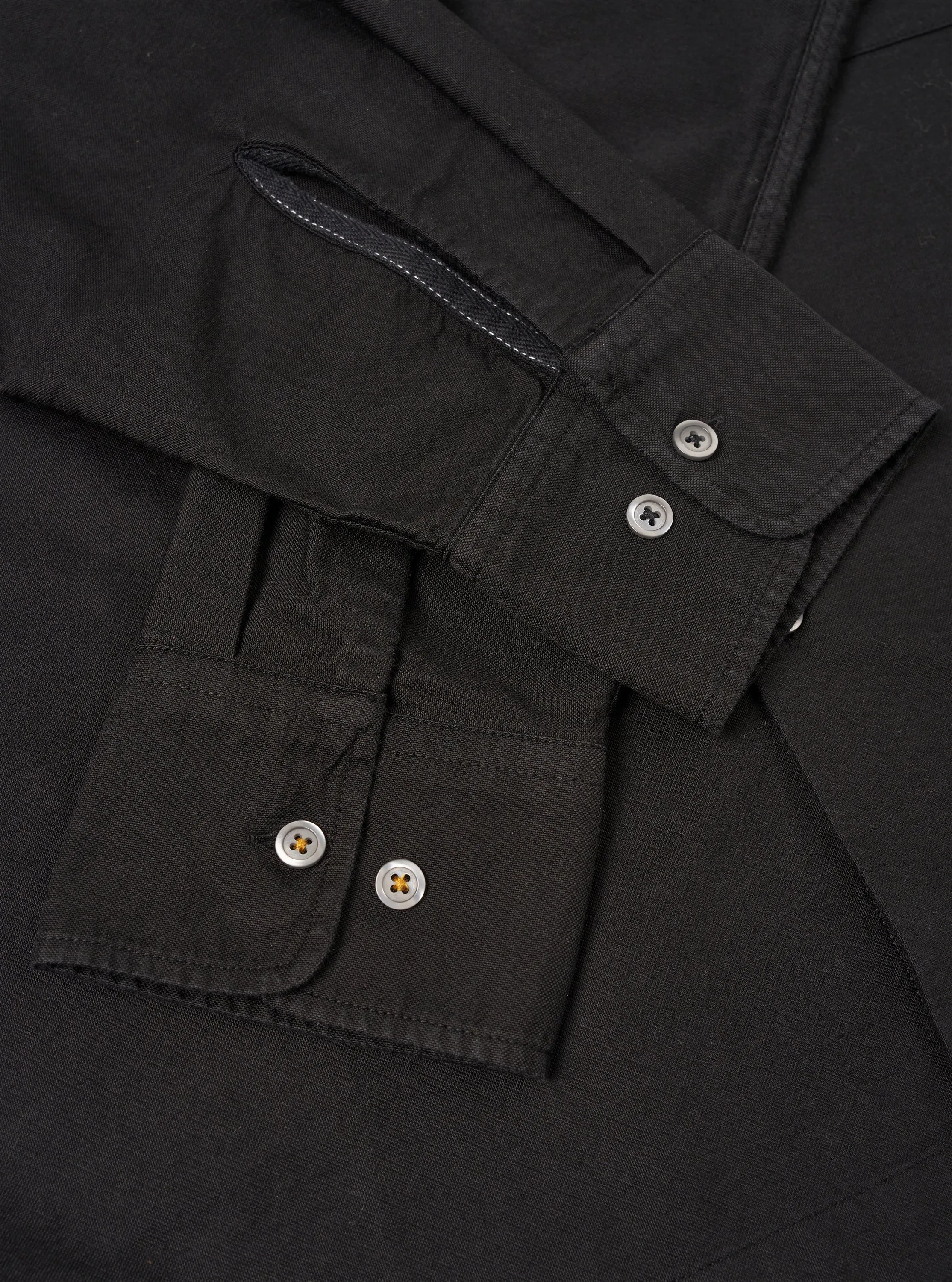 Black R.Oxford Lucky Shirt sold by Universal Works product image thumbnail 4