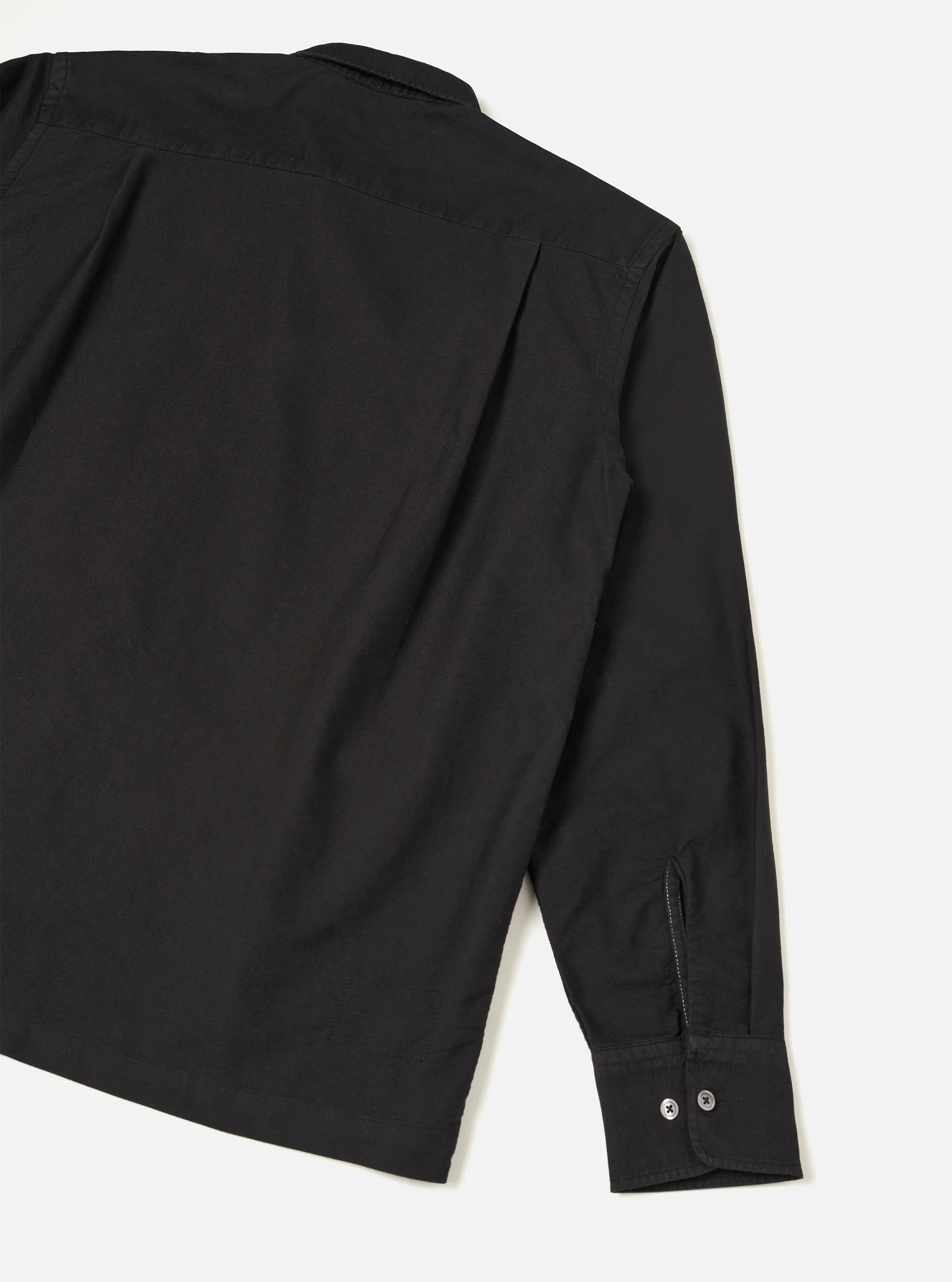 Black R.Oxford Lucky Shirt sold by Universal Works product image thumbnail 3