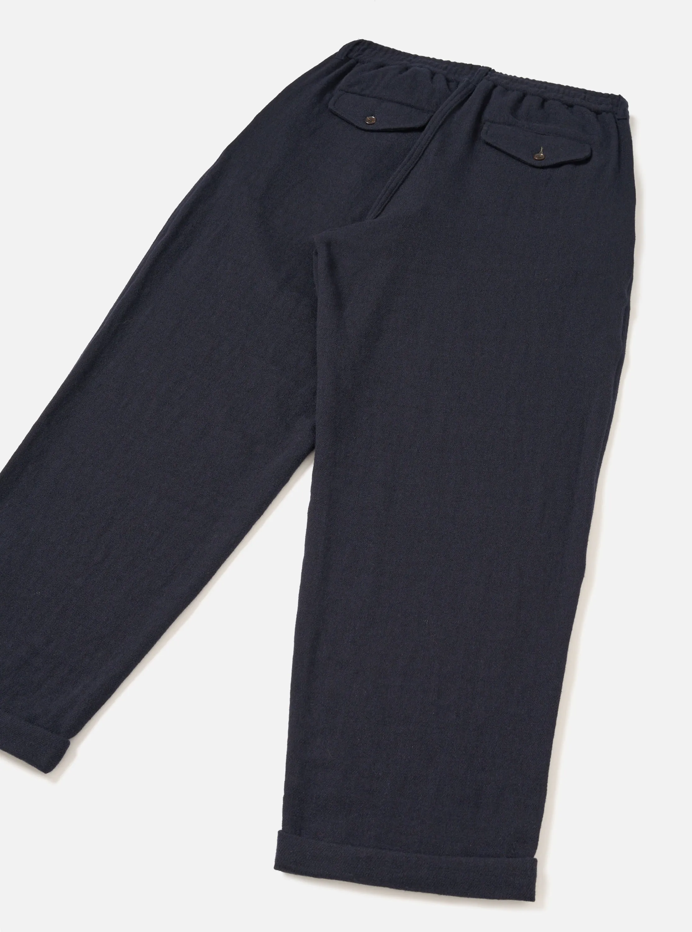 Dark Navy Robin Wool Mix Lindberg Pant sold by Universal Works product image thumbnail 3