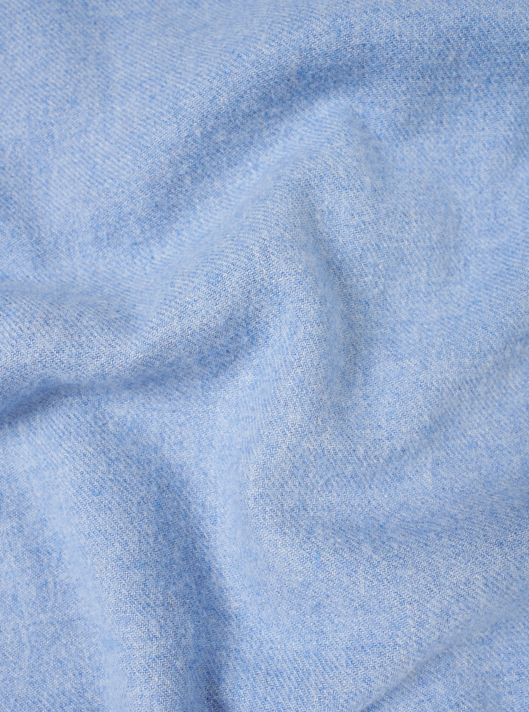Sky Blue Monty Cotton Tencel Standard Shirt sold by Universal Works product image thumbnail 4
