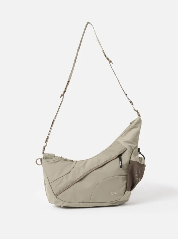 F/CE.® Beige Textured Twill Horn Mini Shoulder Bag made by Universal Works