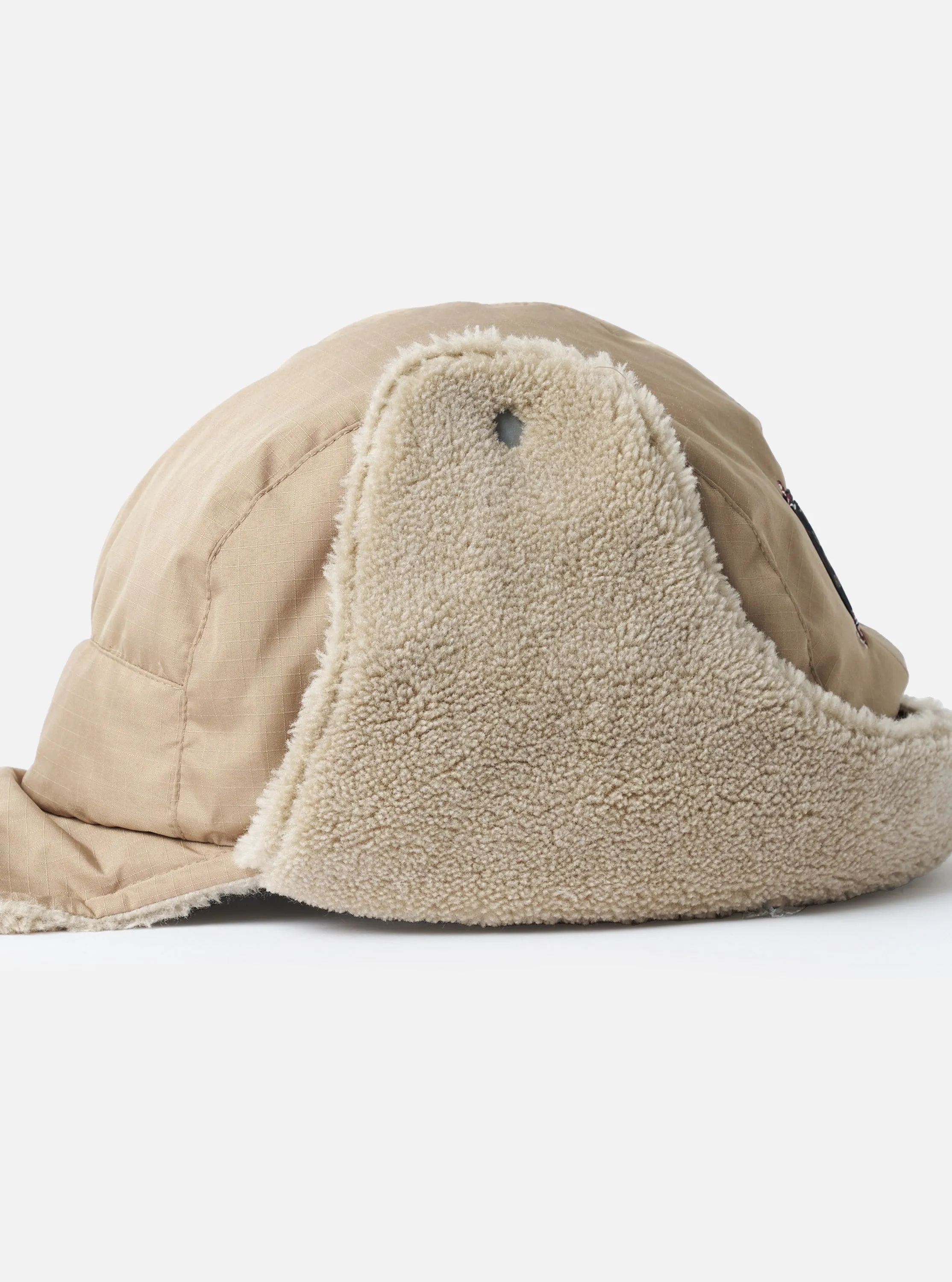 TAION x Universal Works Coyote/Beige Military Hard Shell Down Reversible Hat sold by Universal Works product image thumbnail 3