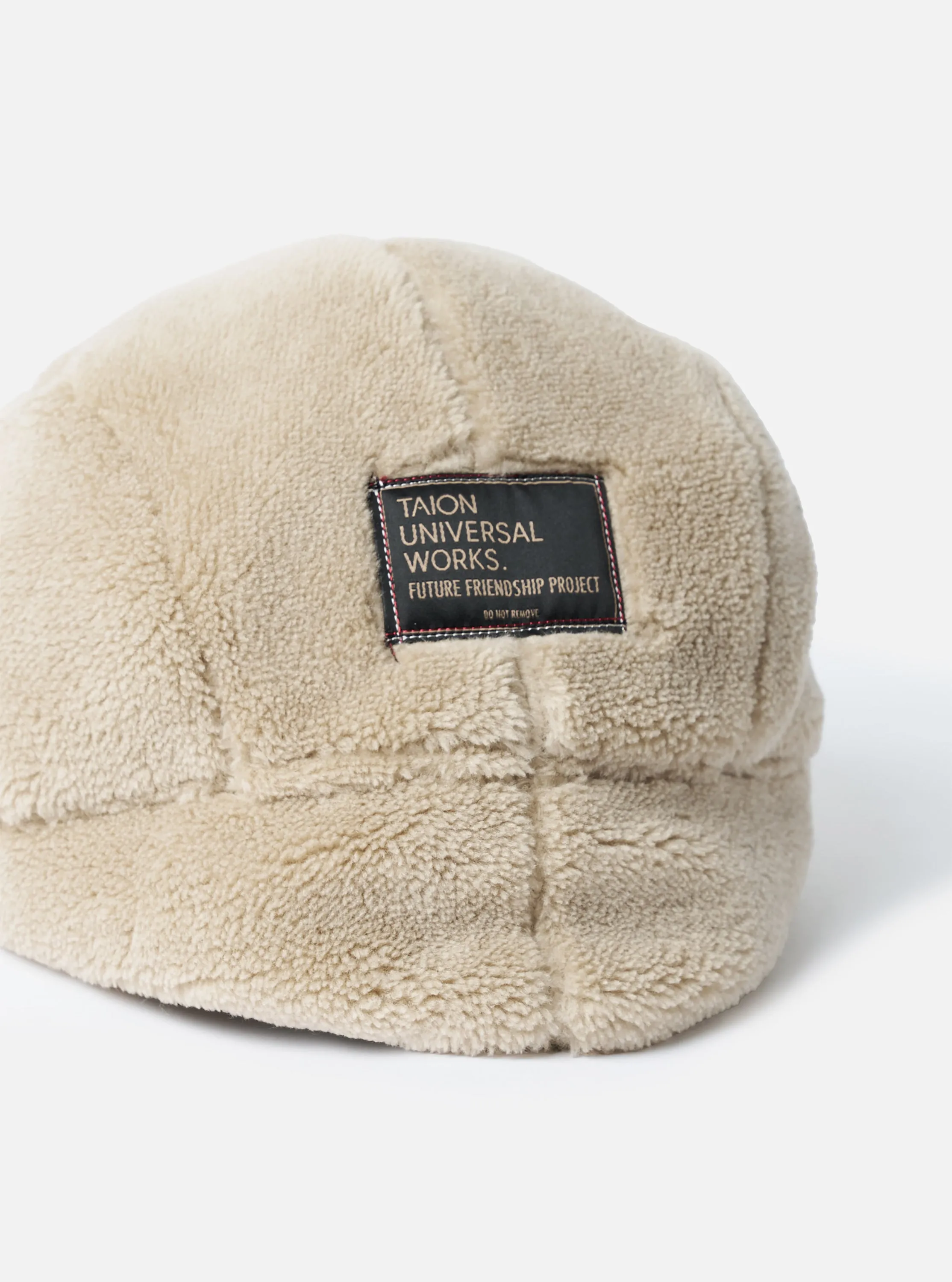 TAION x Universal Works Coyote/Beige Military Hard Shell Down Reversible Hat sold by Universal Works product image thumbnail 4