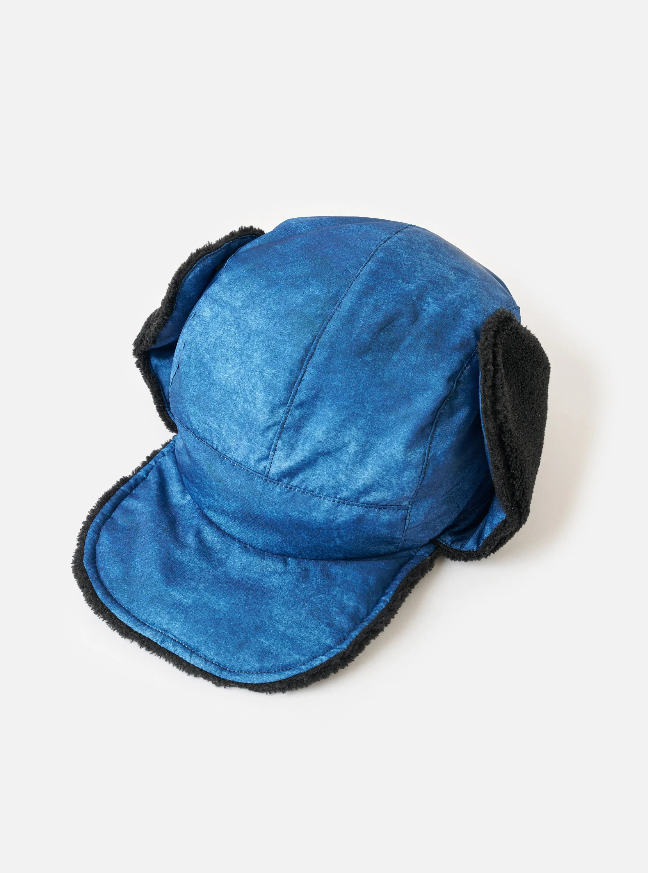 TAION x Universal Works Cloud Camo/Black Military Hard Shell Down Reversible Hat sold by Universal Works product image thumbnail 2