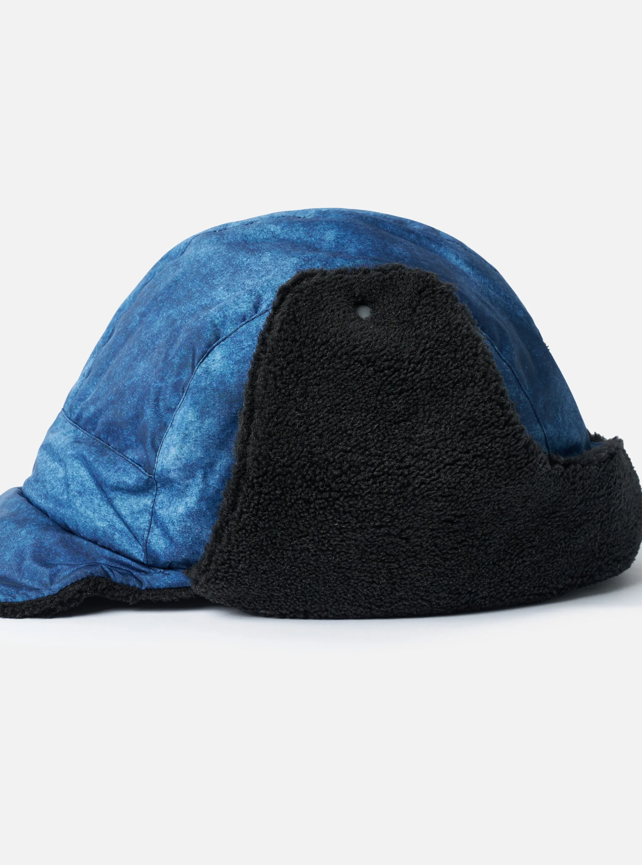TAION x Universal Works Cloud Camo/Black Military Hard Shell Down Reversible Hat sold by Universal Works product image thumbnail 3