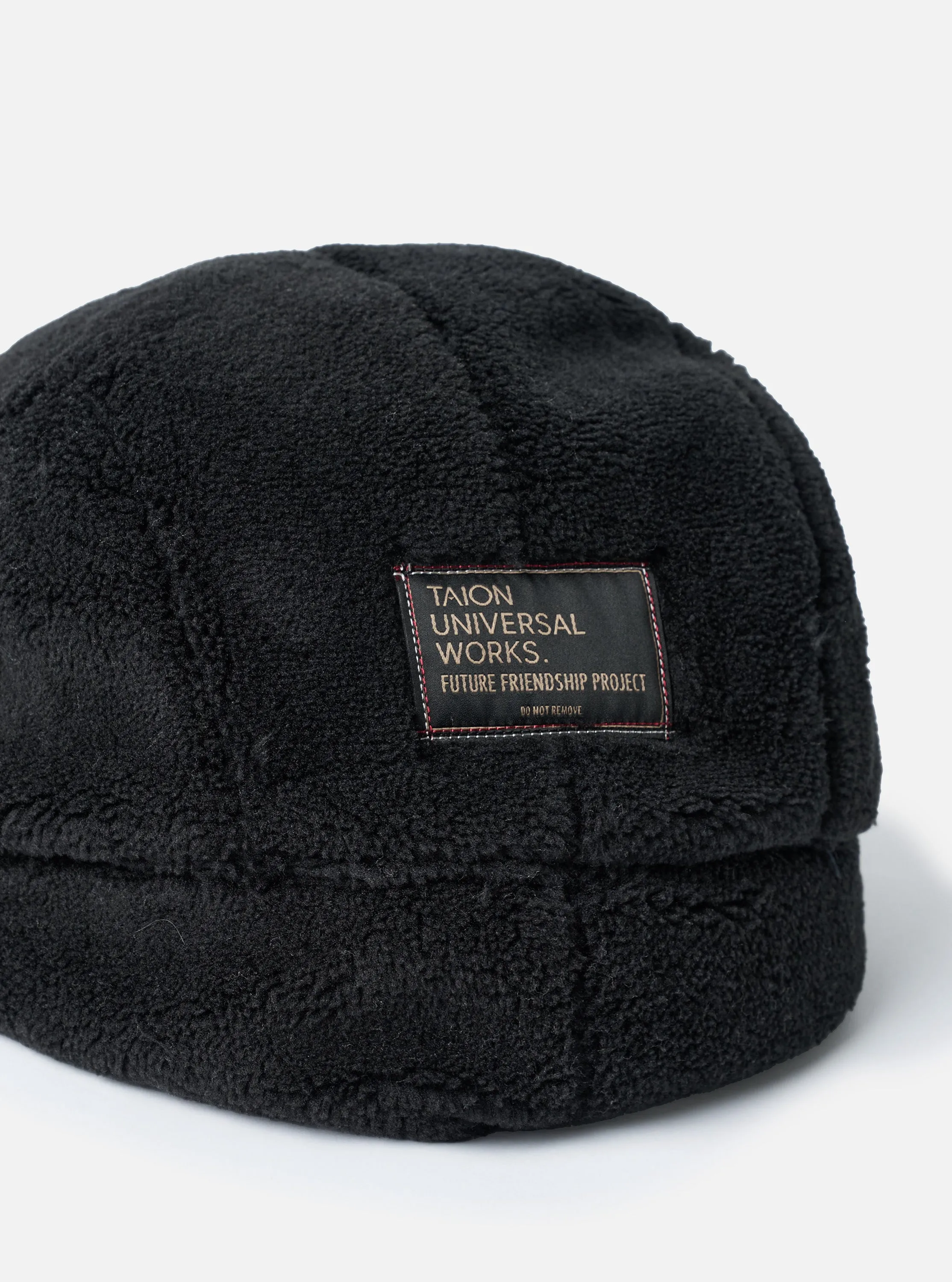TAION x Universal Works Cloud Camo/Black Military Hard Shell Down Reversible Hat sold by Universal Works product image thumbnail 4