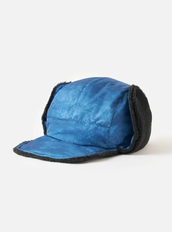 TAION x Universal Works Cloud Camo/Black Military Hard Shell Down Reversible Hat made by Universal Works