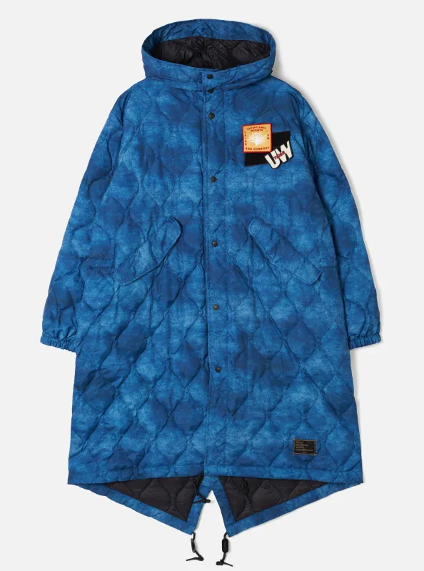 TAION x Universal Works Cloud Camo Military Hard Shell Down Mod Parka made by Universal Works