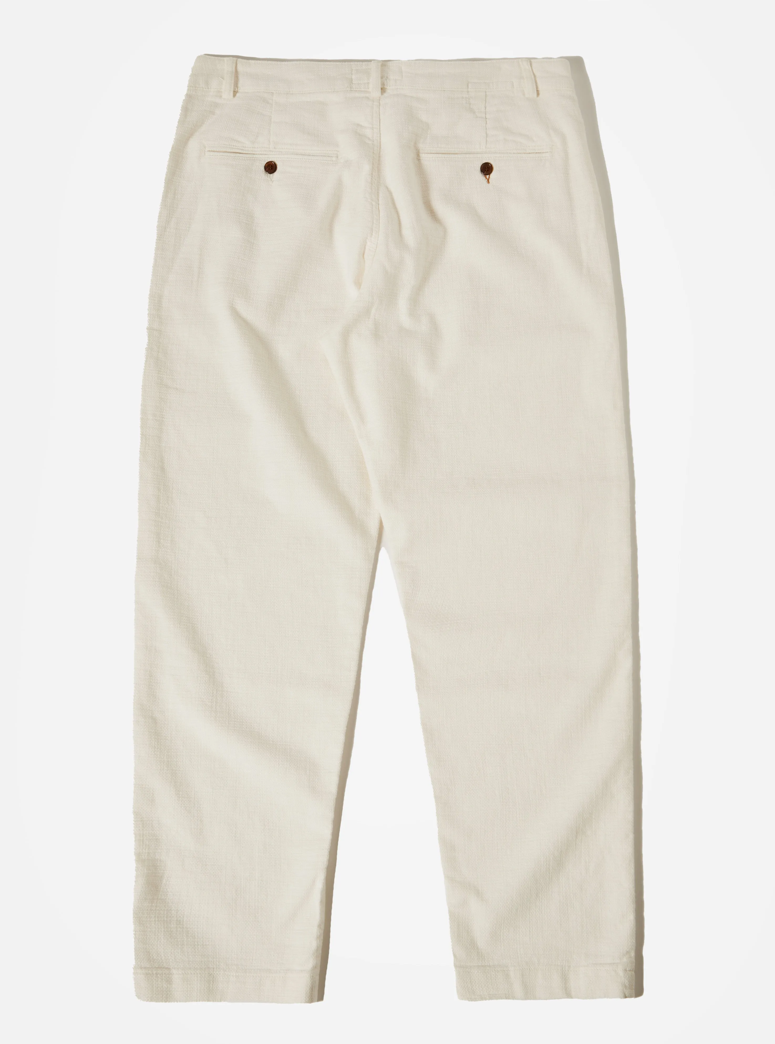 Universal Works Military Chino in Ecru Chevron Cotton sold by Universal Works product image thumbnail 2