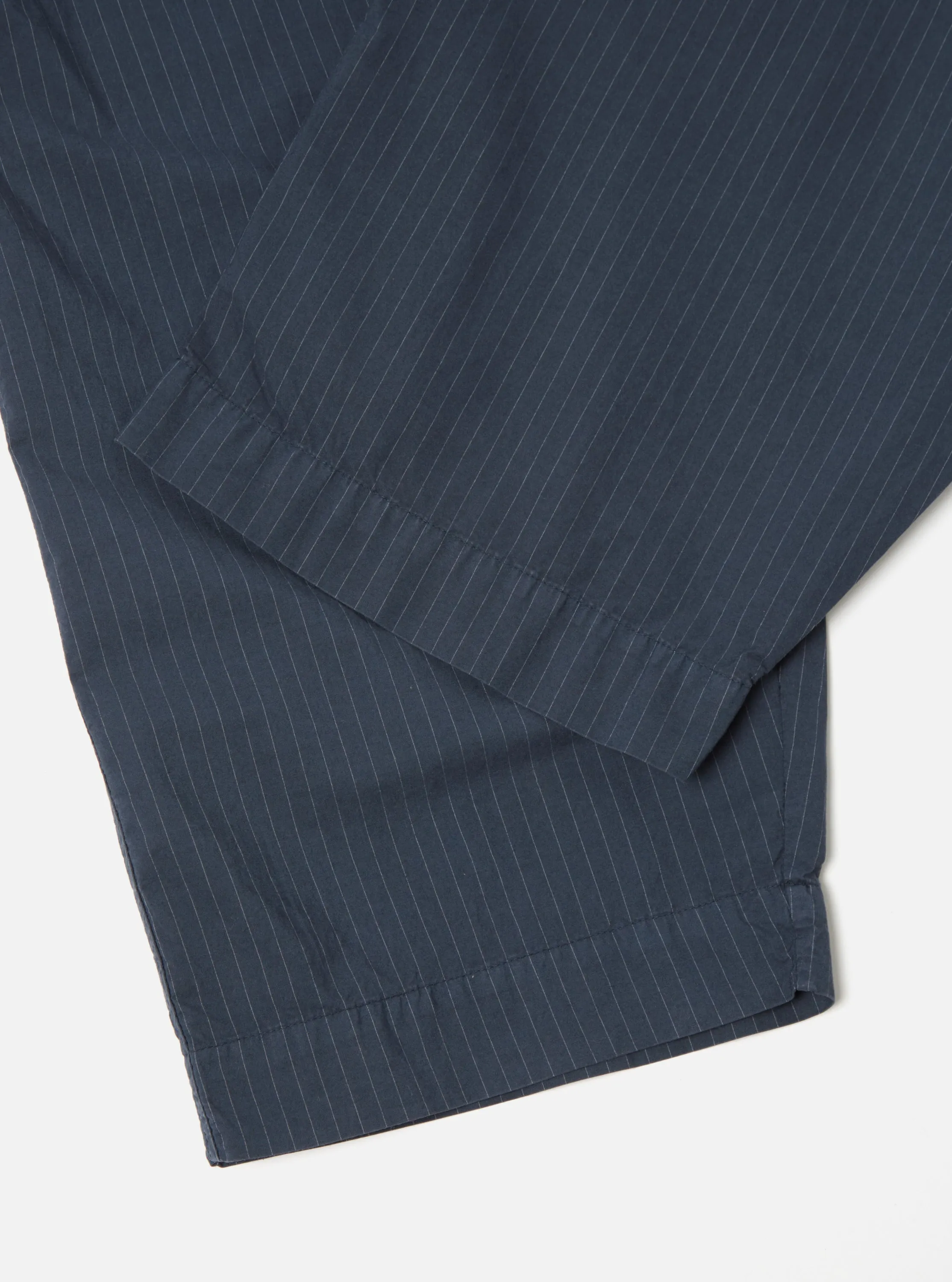 Universal Works Oxford Pant in Navy Nearly Pinstripe sold by Universal Works product image thumbnail 5