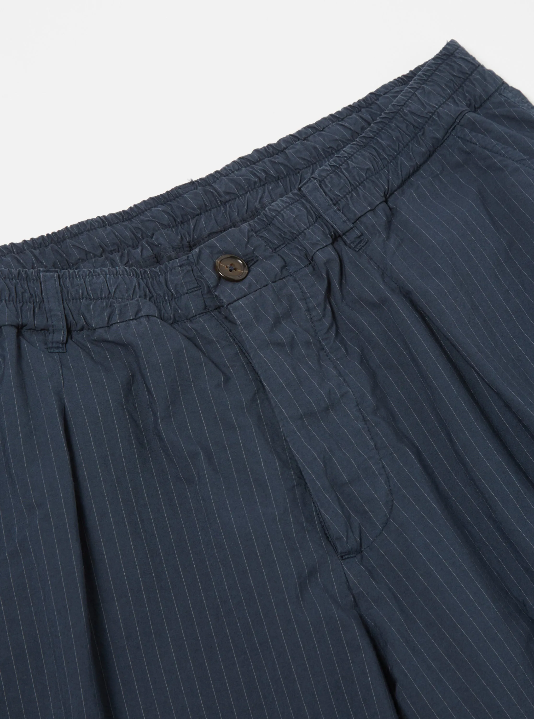 Universal Works Oxford Pant in Navy Nearly Pinstripe sold by Universal Works product image thumbnail 4
