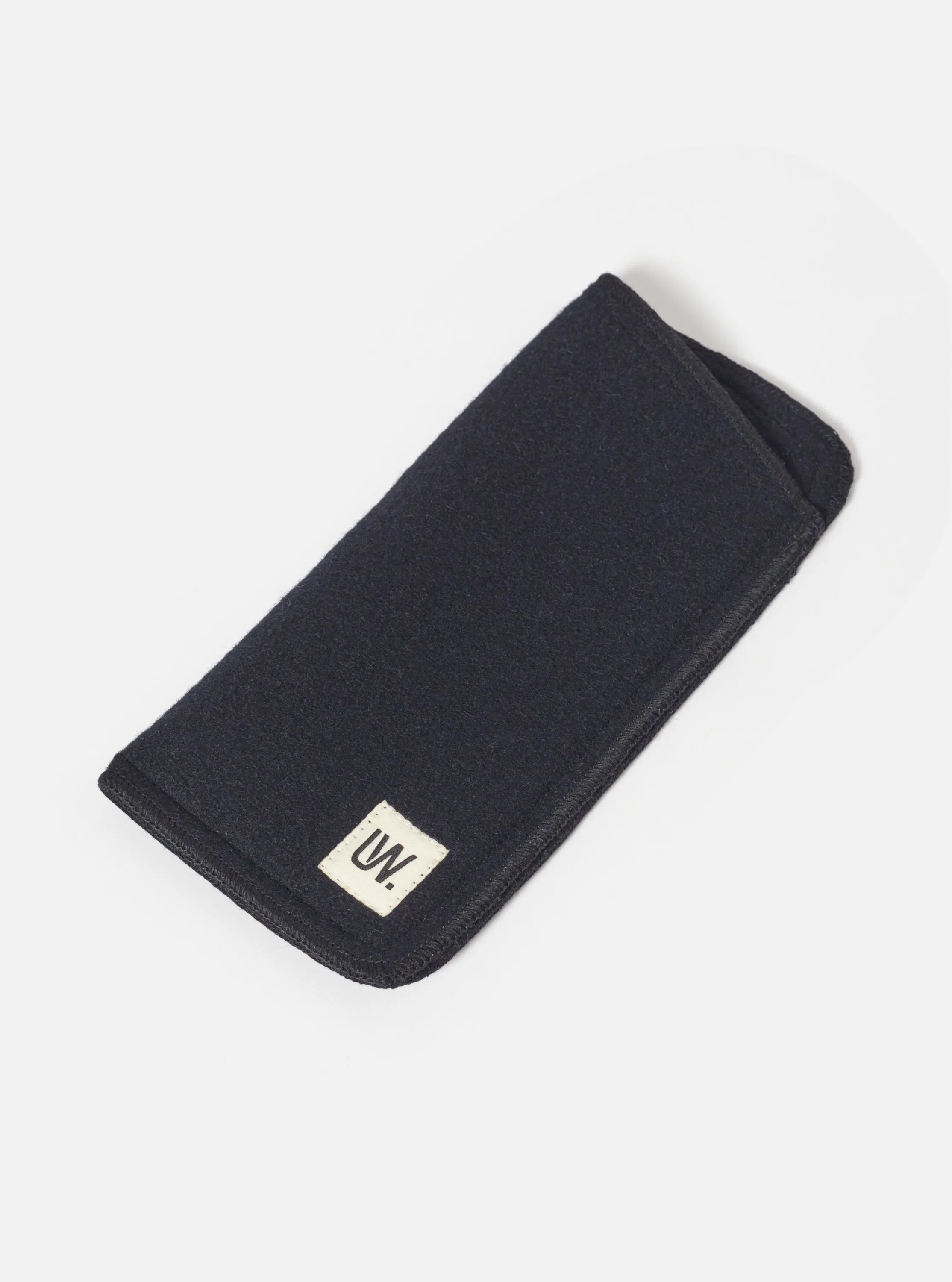 Universal Works Glasses Case in Midnight Melton Small sold by Universal Works product image thumbnail 3