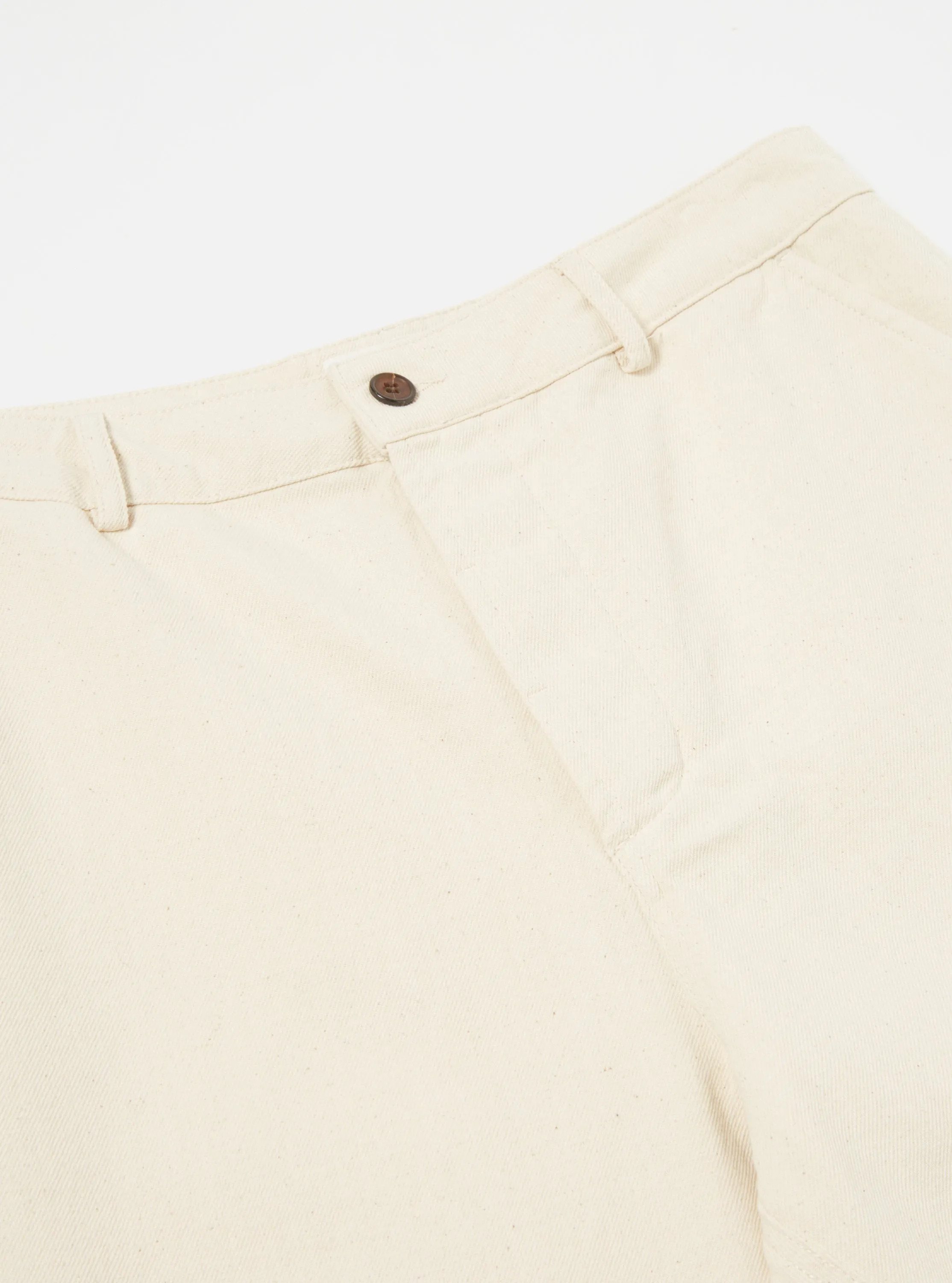 Universal Works Military Chino in Ecru Recycled Cotton sold by Universal Works product image thumbnail 4