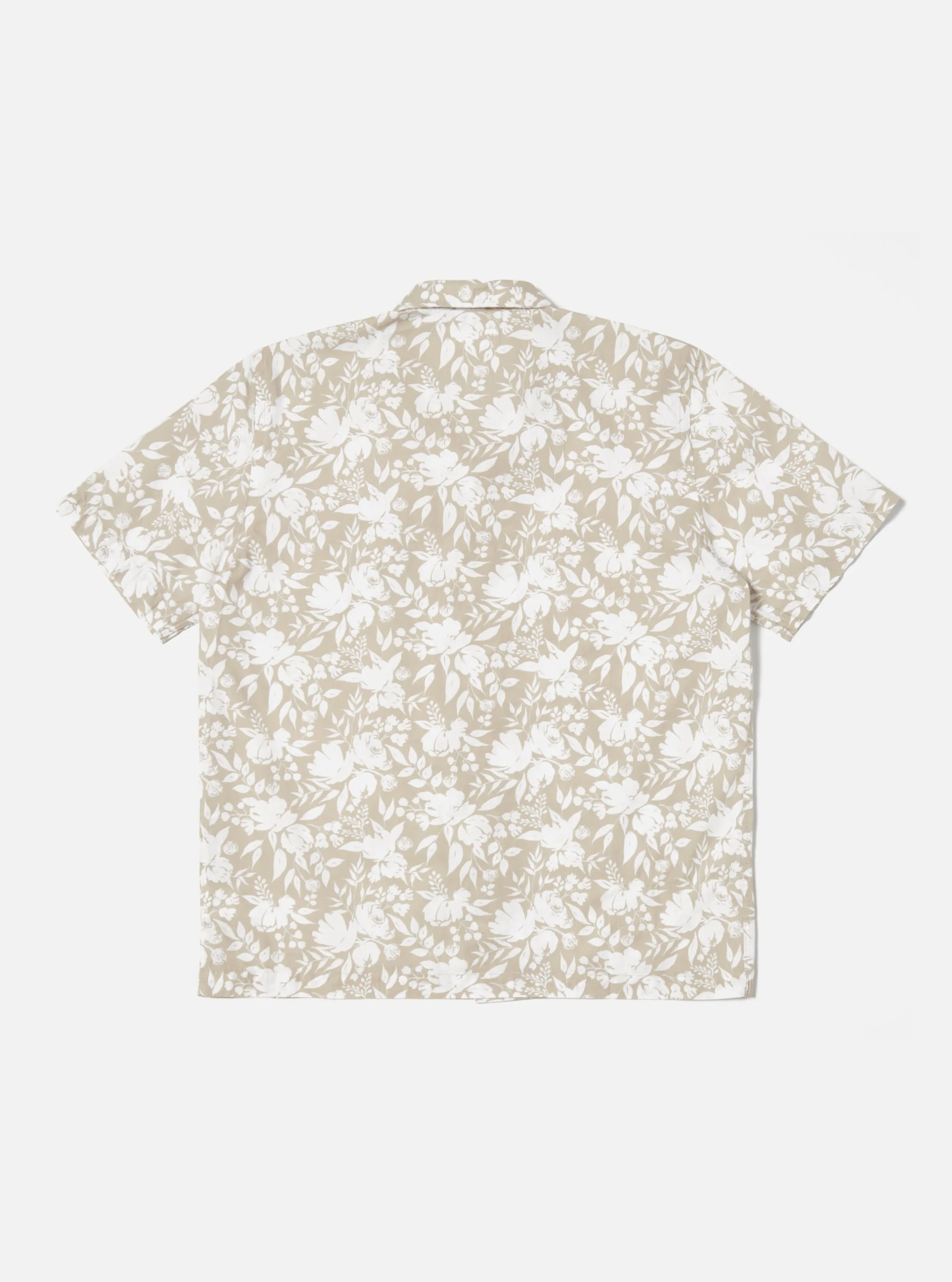 Universal Works Road Shirt in Sand Organic Cotton Print sold by Universal Works product image thumbnail 3