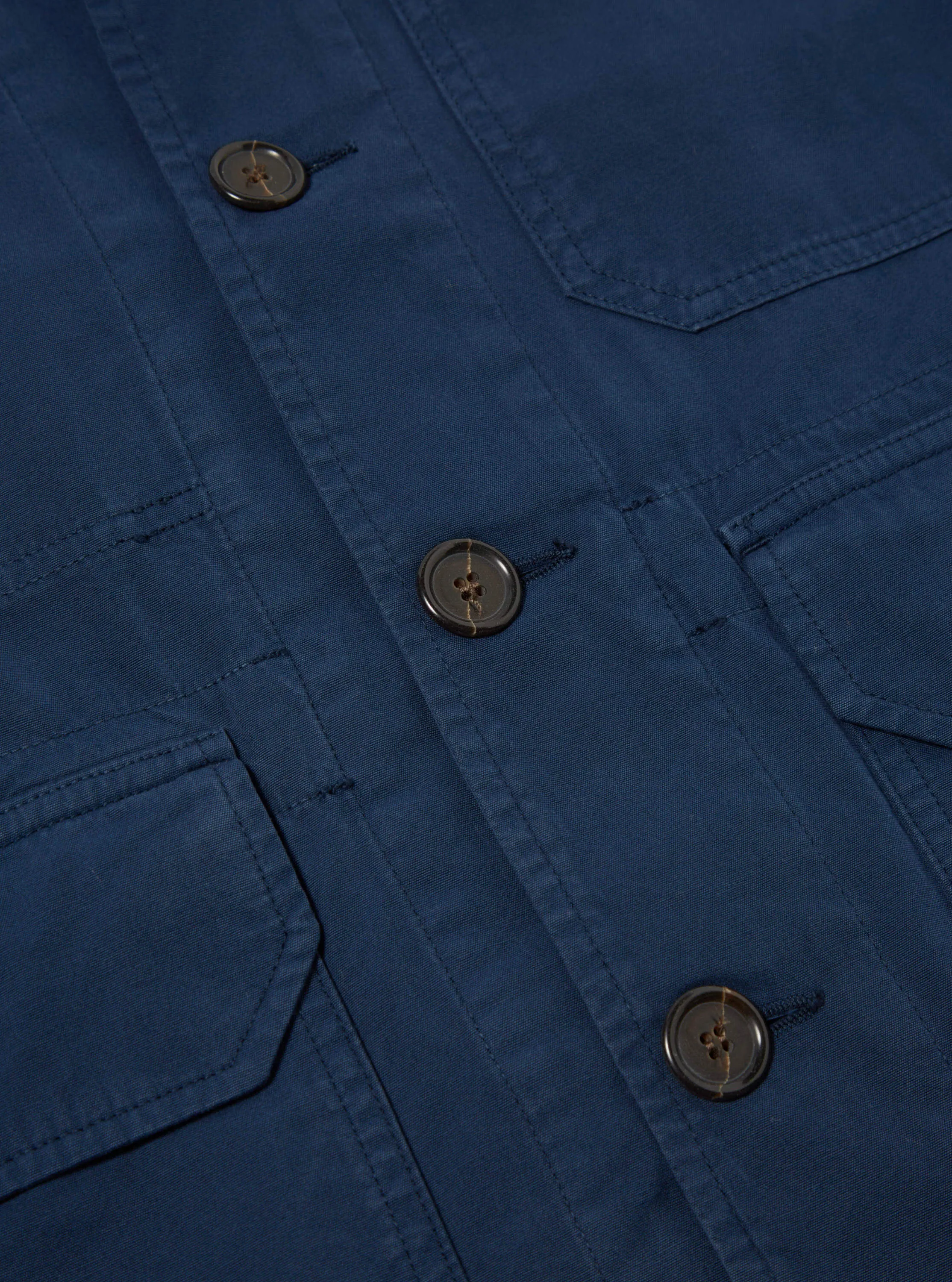 Universal Works Utility Jacket in Navy Summer Canvas sold by Universal Works product image thumbnail 5