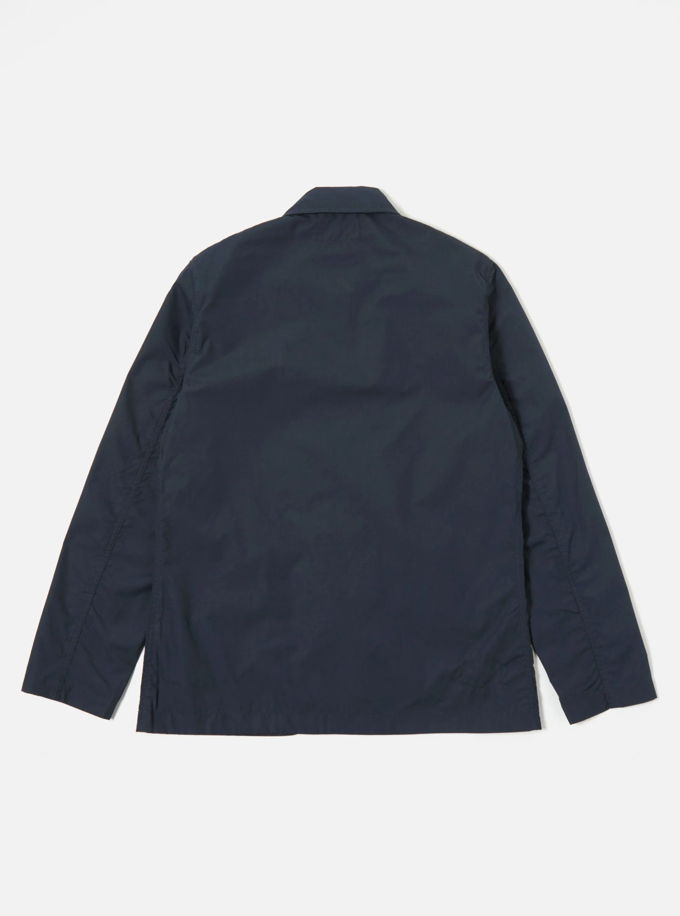 Universal Works Bakers Jacket in Navy Recycled Poly Tech sold by Universal Works product image thumbnail 3