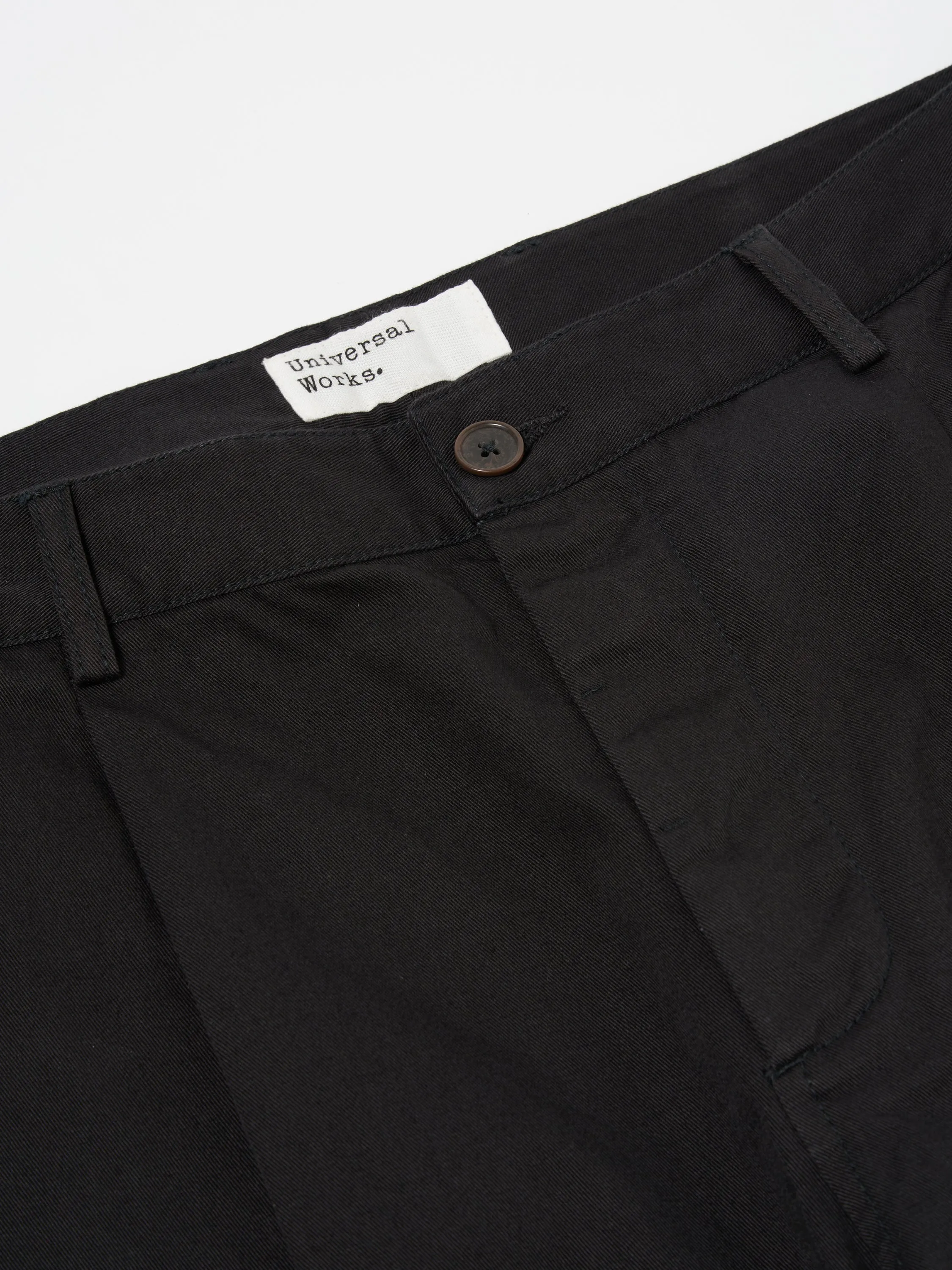 Universal Works Duke Pant in Black Twill sold by Universal Works product image thumbnail 3
