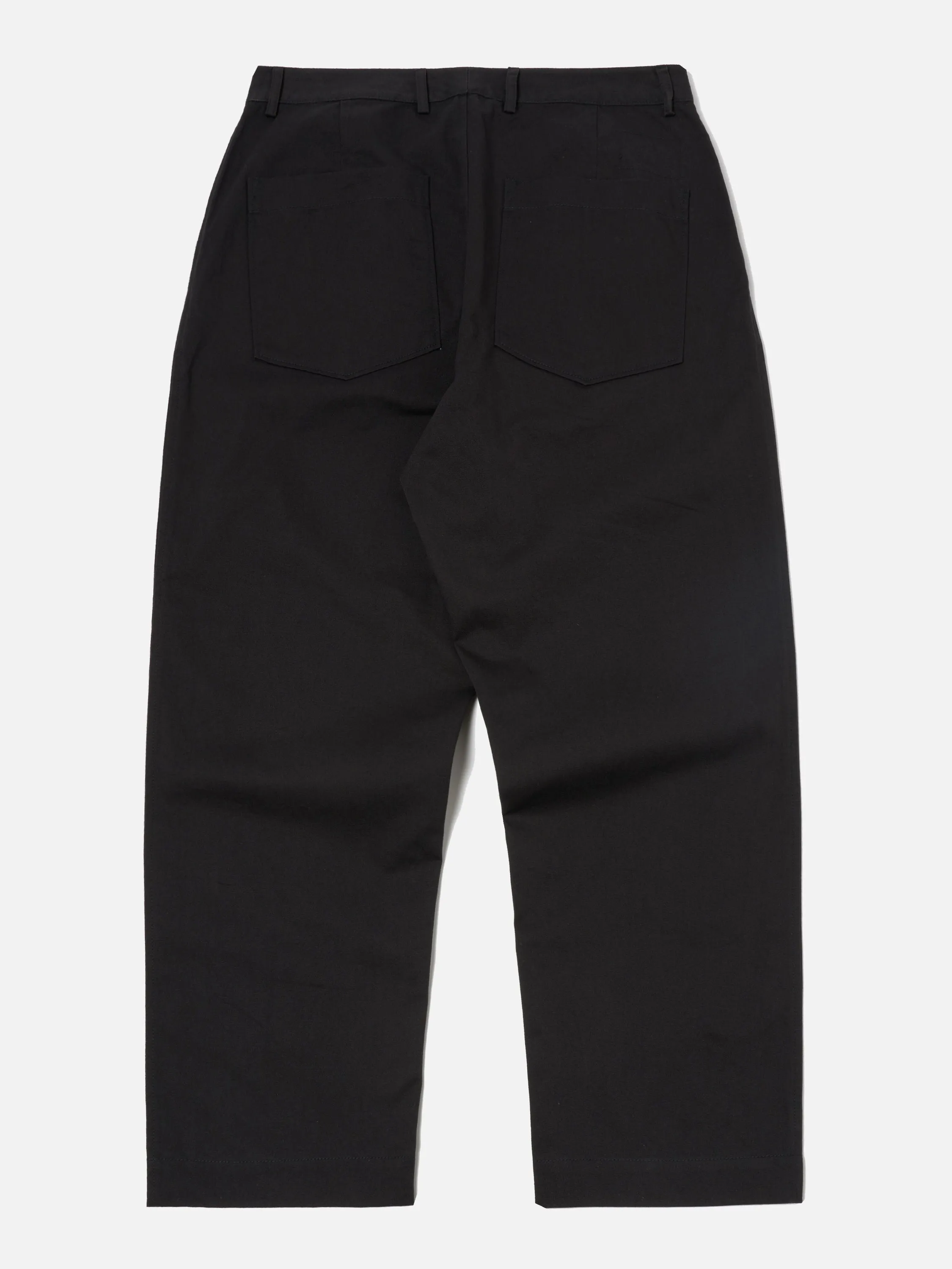 Universal Works Duke Pant in Black Twill sold by Universal Works product image thumbnail 2