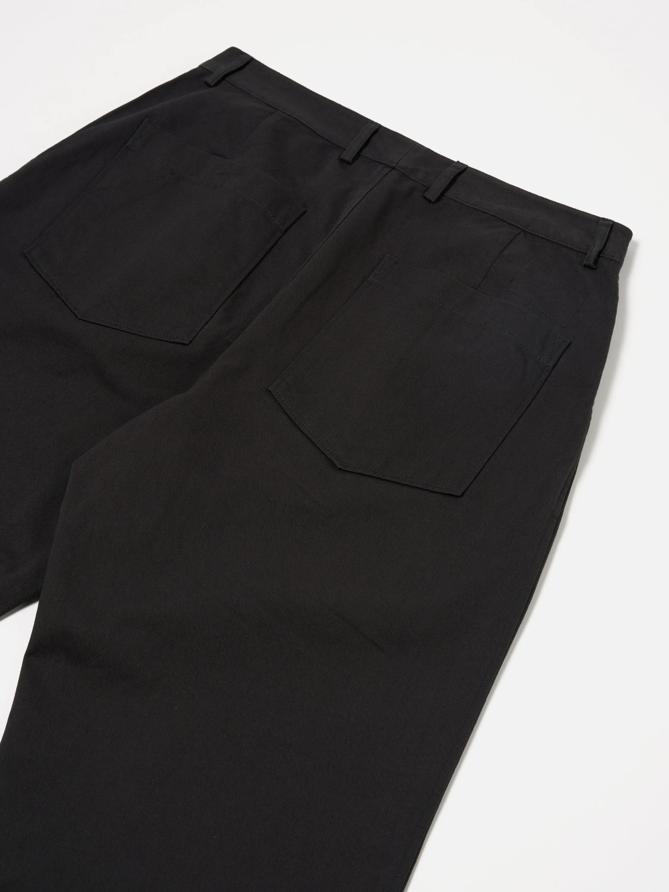 Universal Works Duke Pant in Black Twill sold by Universal Works product image thumbnail 4