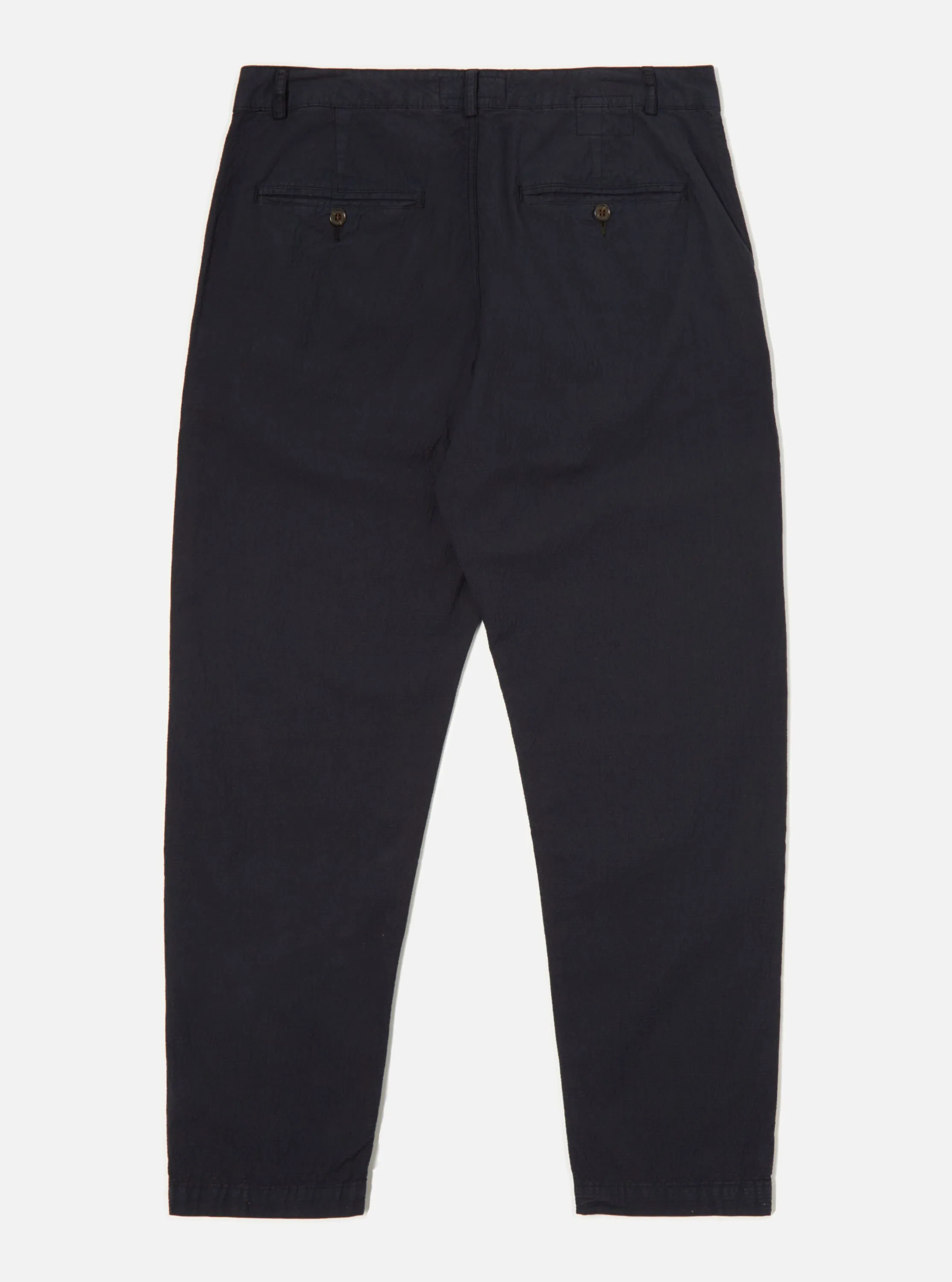 Universal Works Military Chino in Navy Seersucker II sold by Universal Works product image thumbnail 5