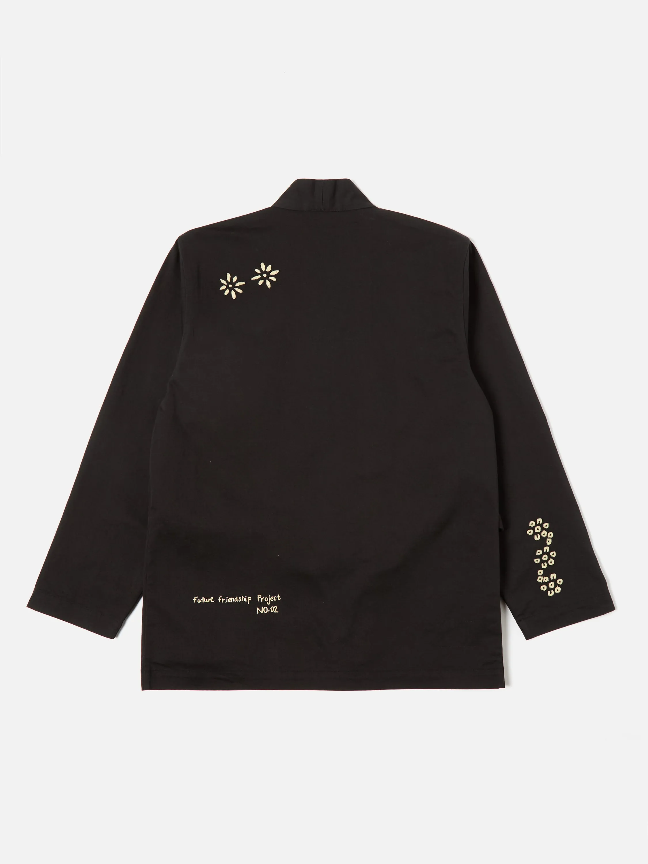 HHV x Universal Works Kyoto Work Jacket in Black Twill sold by Universal Works product image thumbnail 2