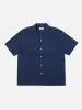 Universal Works Road Shirt in Navy Broad Cloth sold by Universal Works