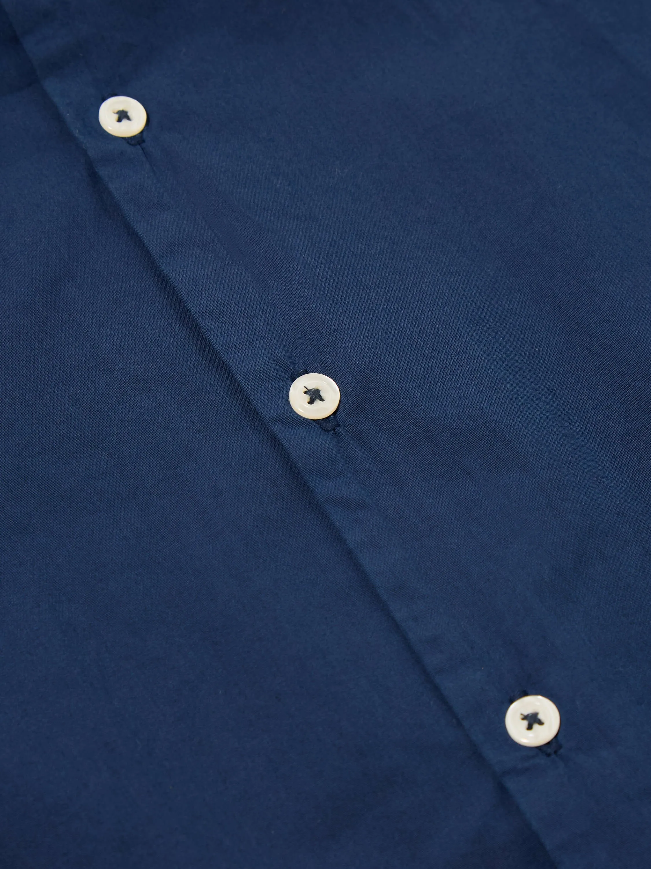 Universal Works Road Shirt in Navy Broad Cloth sold by Universal Works product image thumbnail 5
