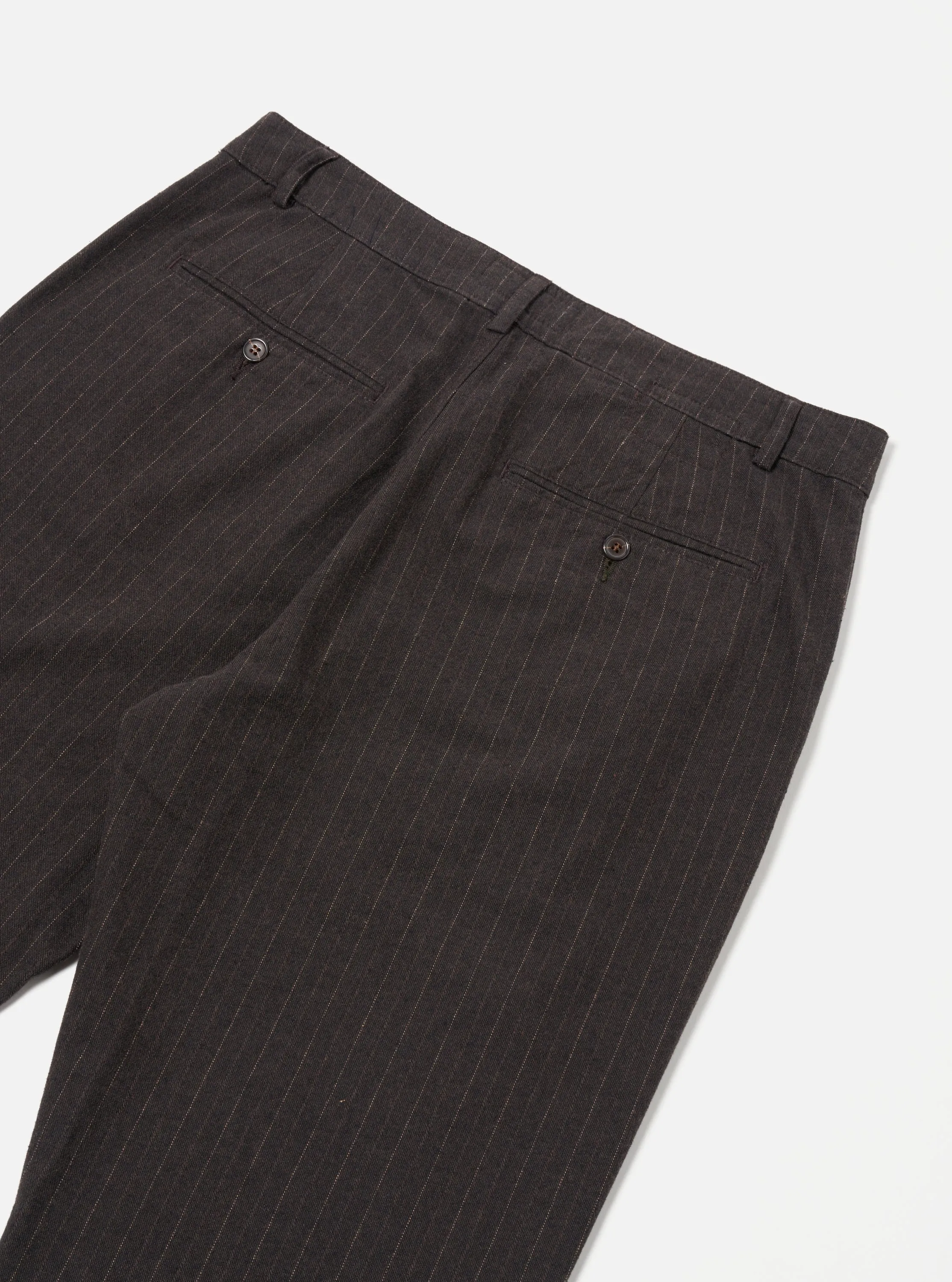 Universal Works Military Chino in Brown Italian Pinstripe sold by Universal Works product image thumbnail 4