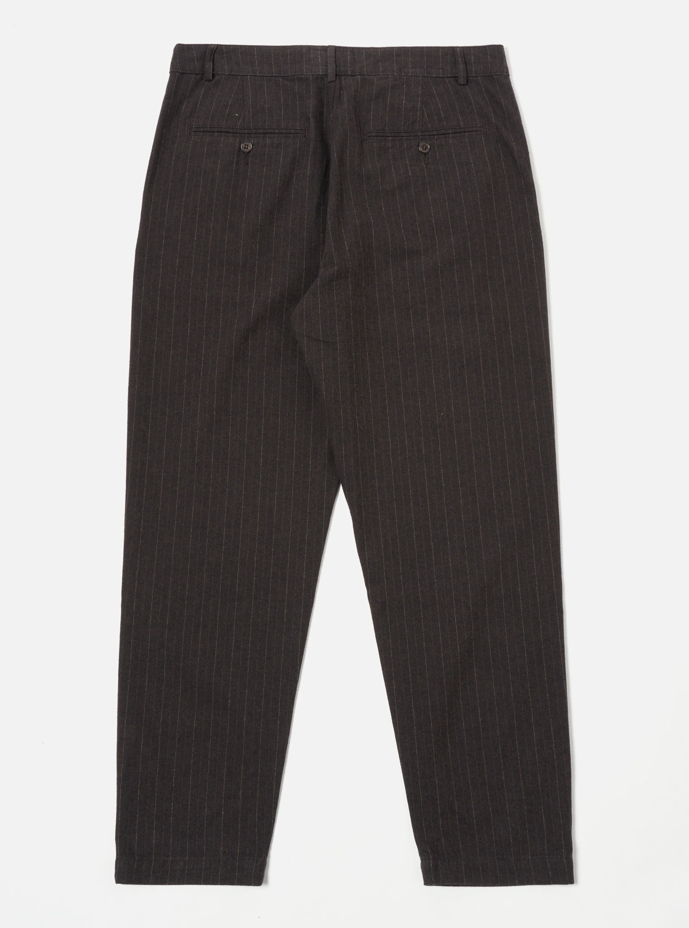 Universal Works Military Chino in Brown Italian Pinstripe sold by Universal Works product image thumbnail 2