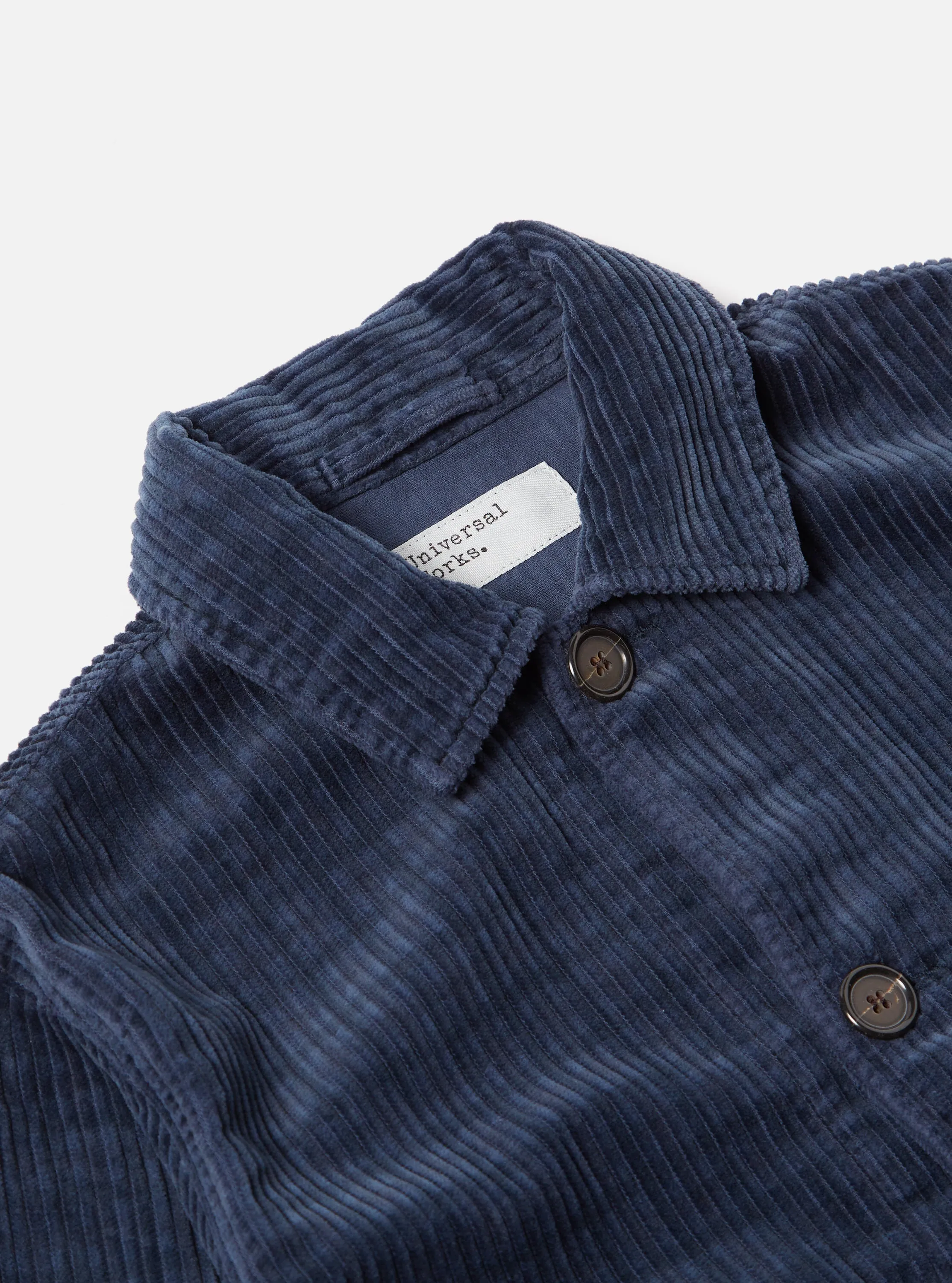 Universal Works Watchman II Jacket in Navy Houndstooth Cord sold by Universal Works product image thumbnail 3