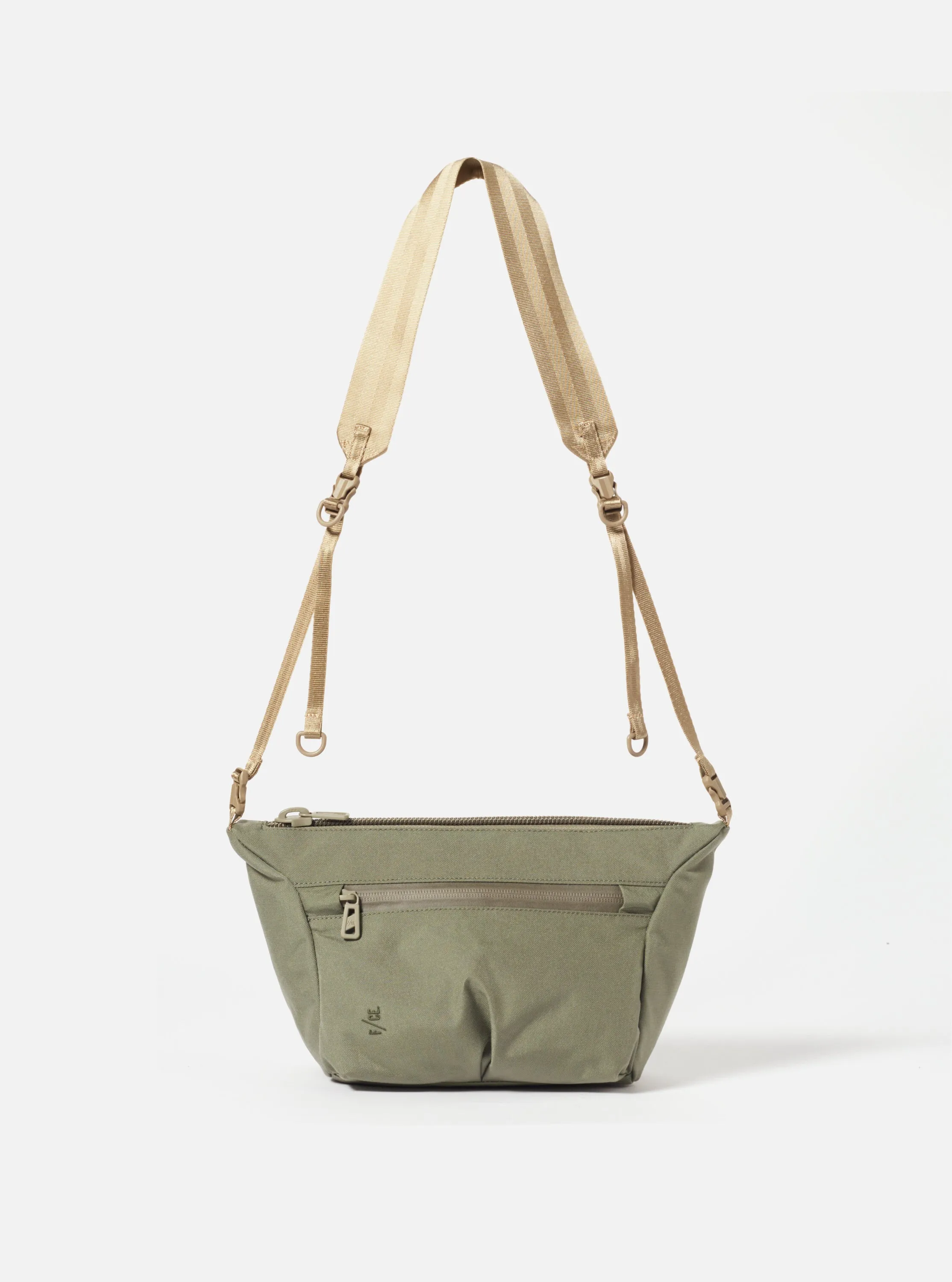 F/CE.® FR Inverted Trapezium Pouch in Sage Green Cordura® sold by Universal Works