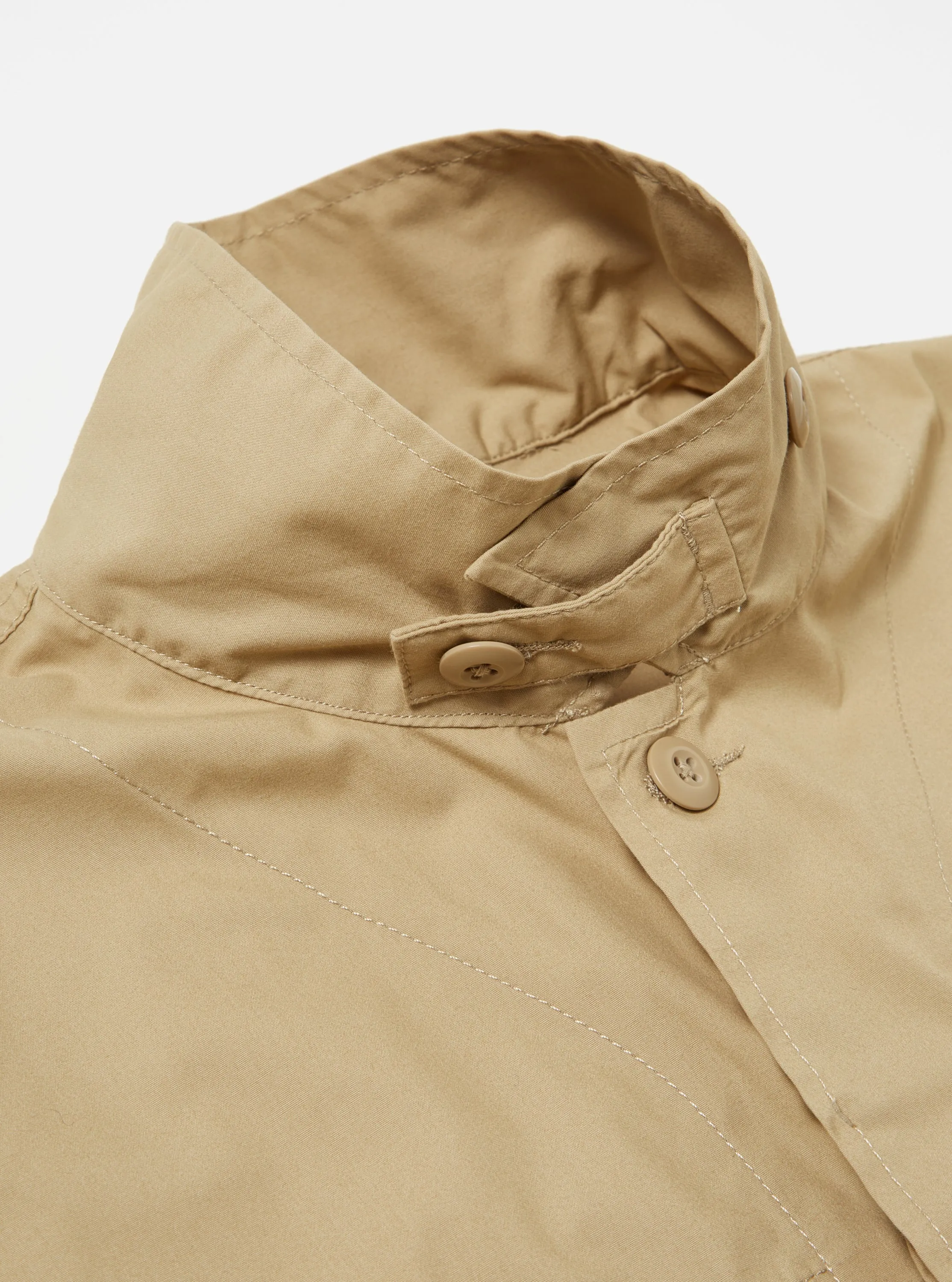 Universal Works Parachute Field Jacket in Sand Recycled Poly Tech sold by Universal Works product image thumbnail 5