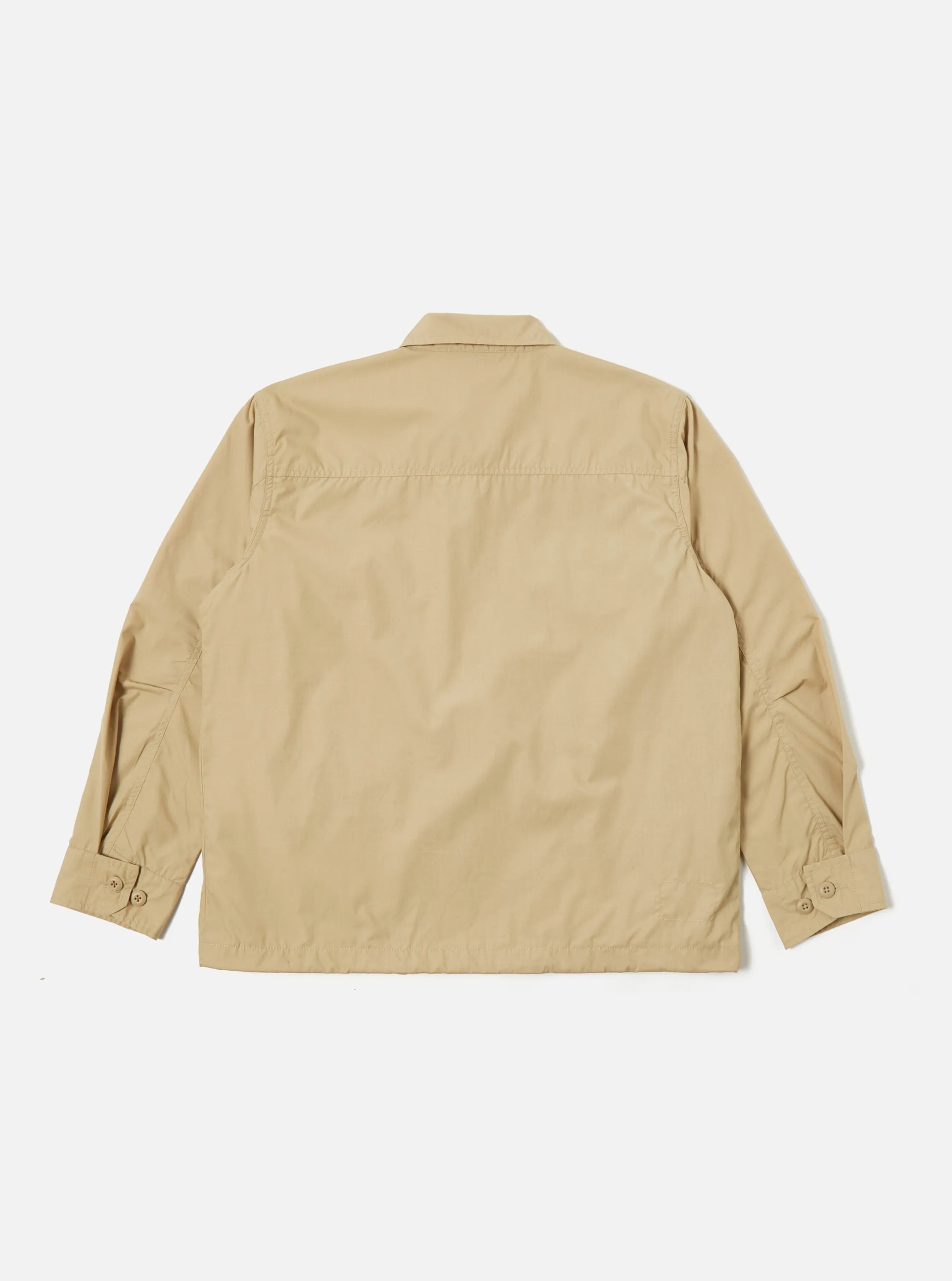 Universal Works Parachute Field Jacket in Sand Recycled Poly Tech sold by Universal Works product image thumbnail 3