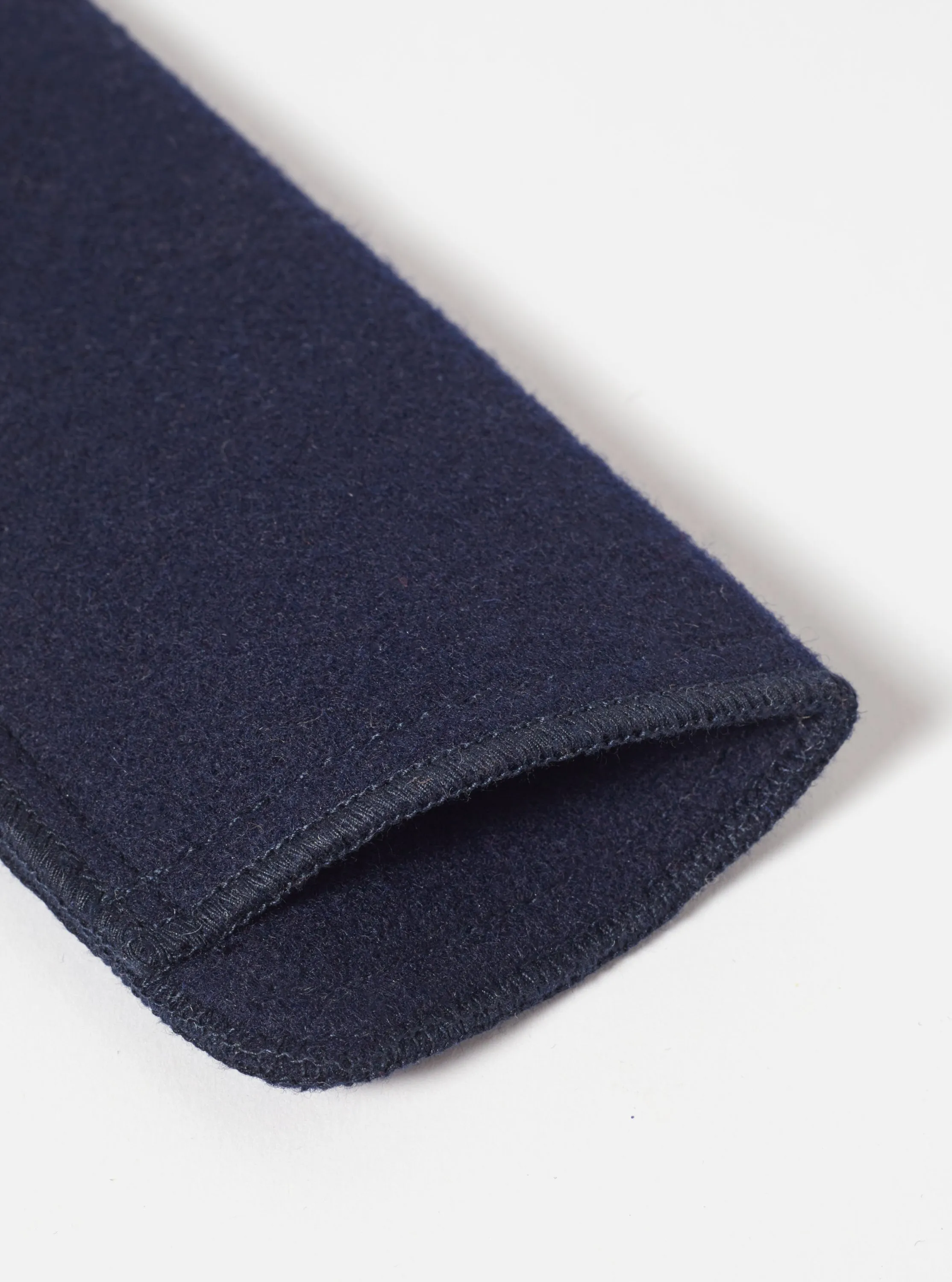 Universal Works Glasses Case in Navy Melton Small sold by Universal Works product image thumbnail 5