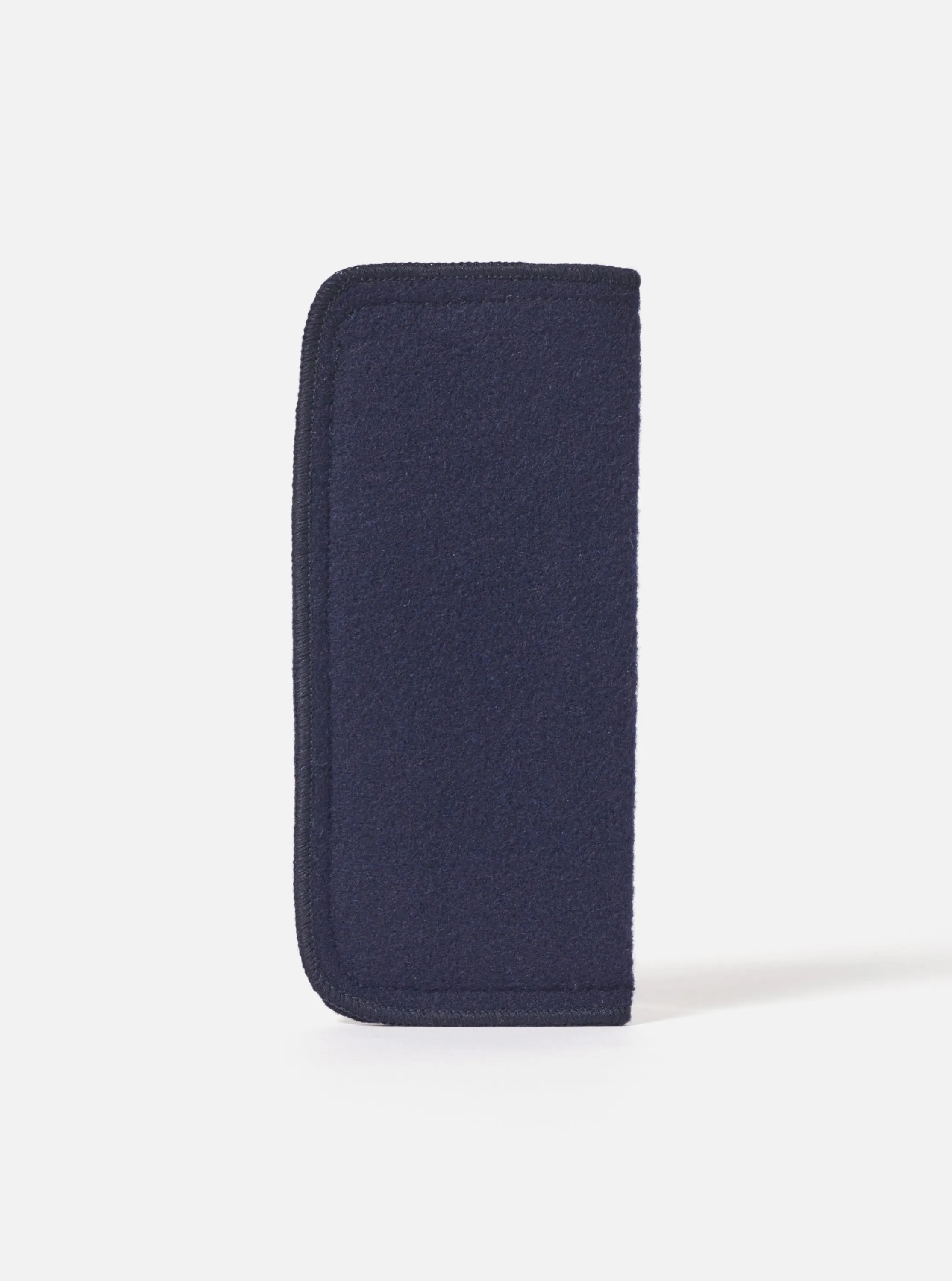 Universal Works Glasses Case in Navy Melton Small sold by Universal Works product image thumbnail 2
