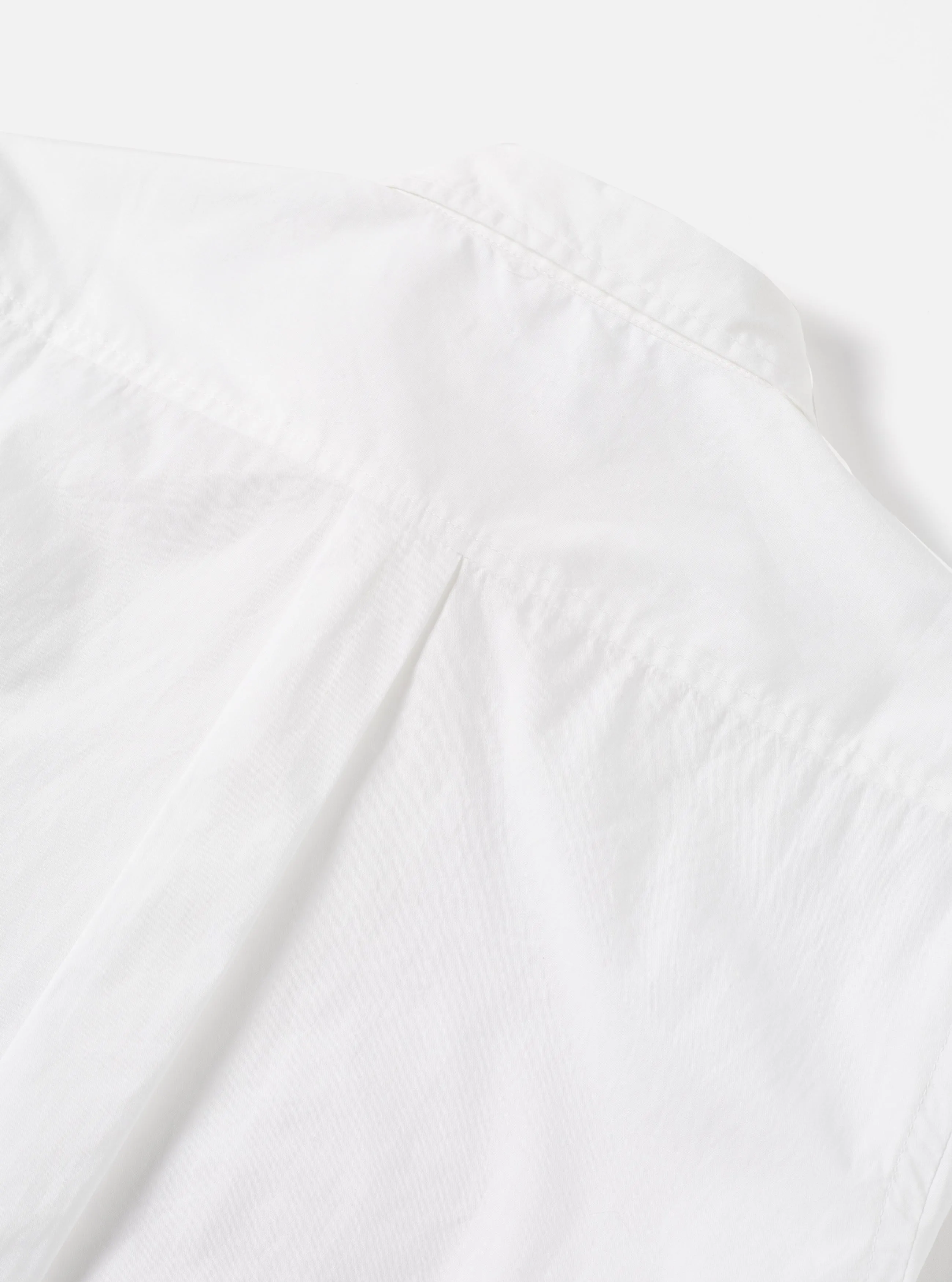 Universal Works Frill Shirt in White Poplin sold by Universal Works product image thumbnail 4