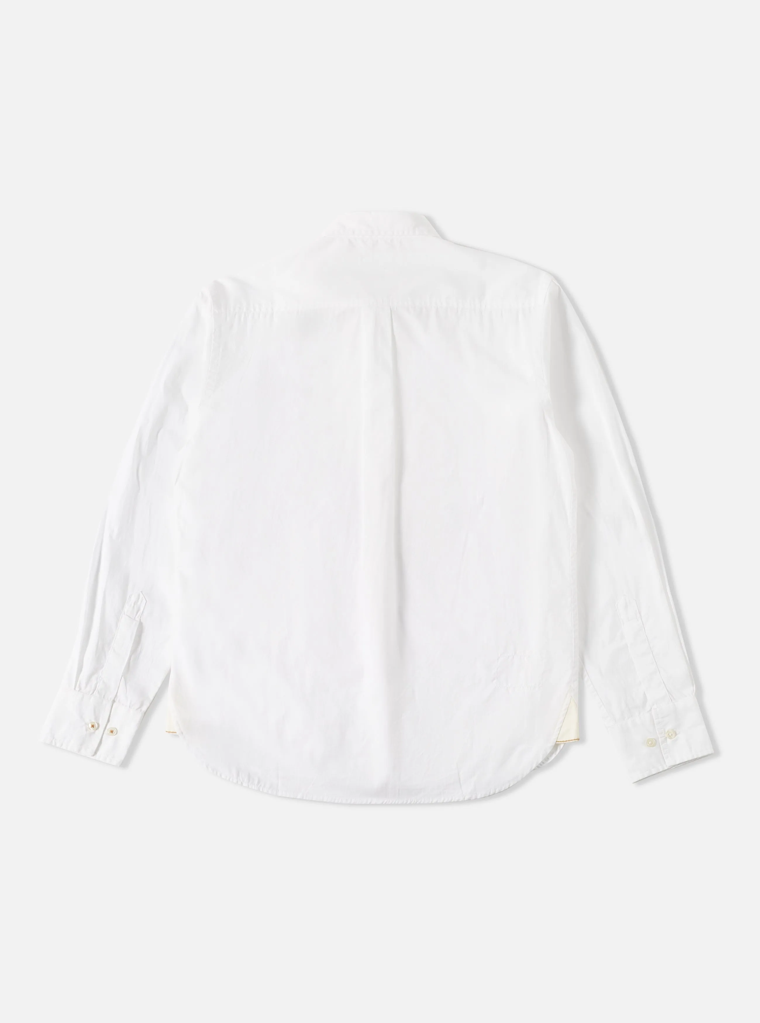 Universal Works Frill Shirt in White Poplin sold by Universal Works product image thumbnail 2