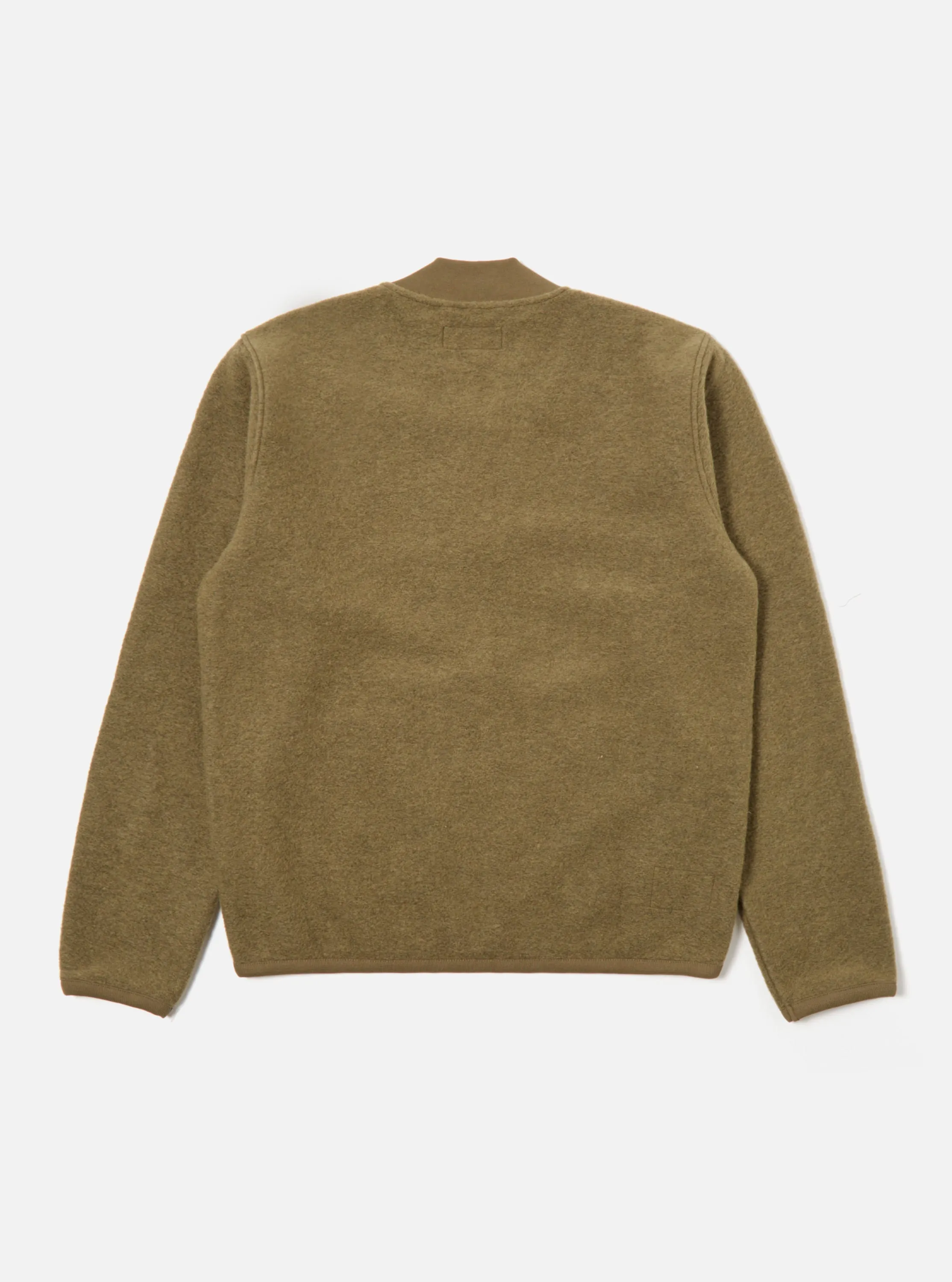 Universal Works Zip Bomber in Lovat Wool Fleece sold by Universal Works product image thumbnail 2